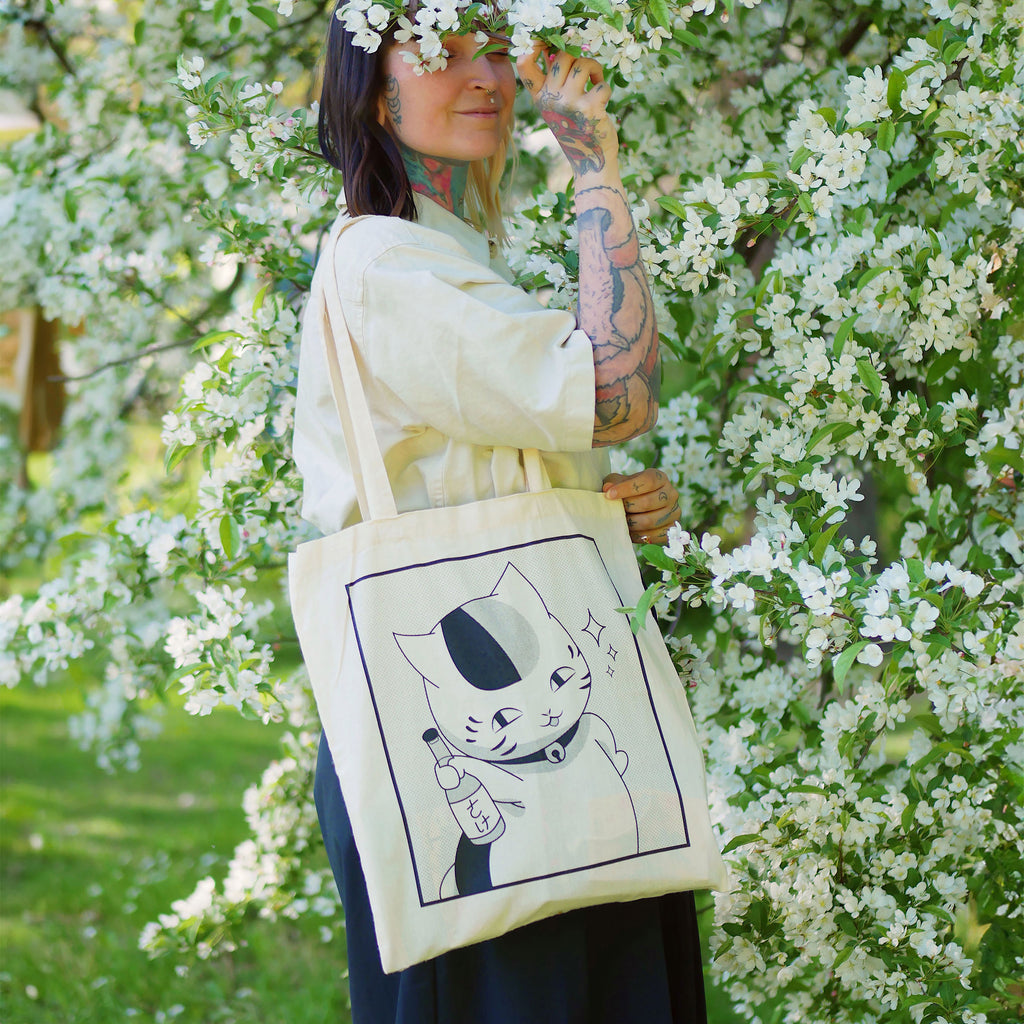 Product image Nyanko Sensei Tote Bag for Natsume's Book of Friends Fans
