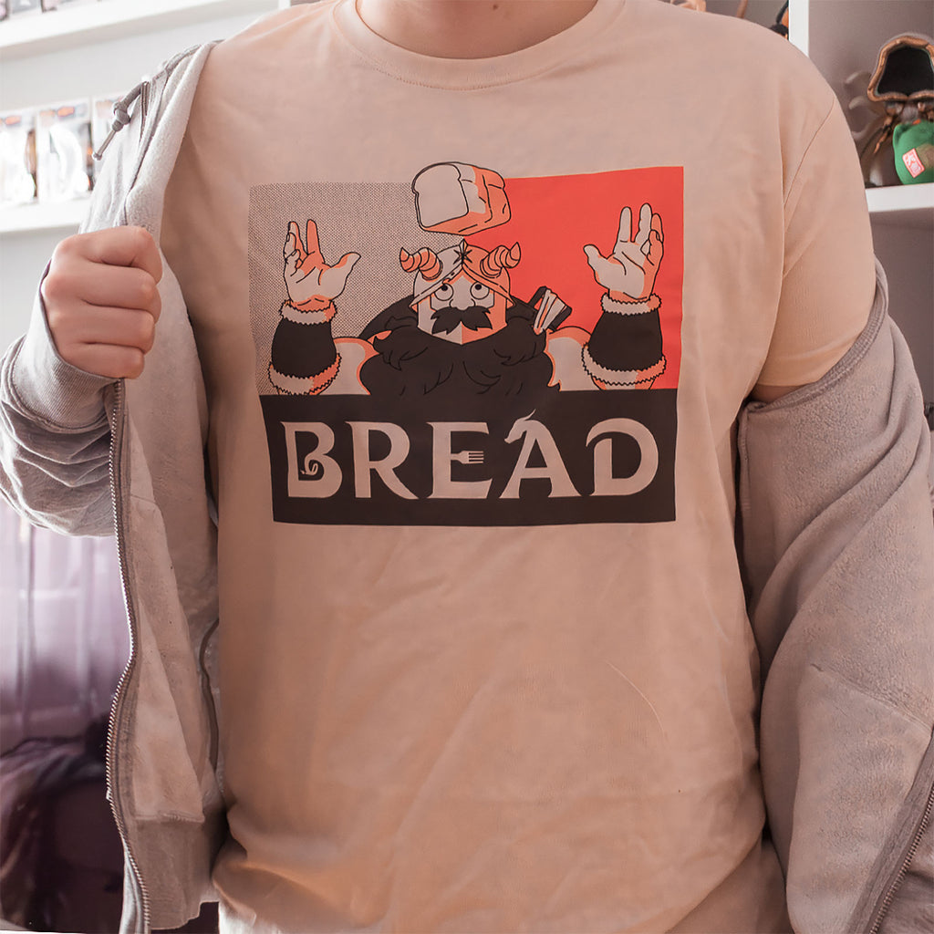 Product image Bread T-shirt for Delicious in Dungeon fans