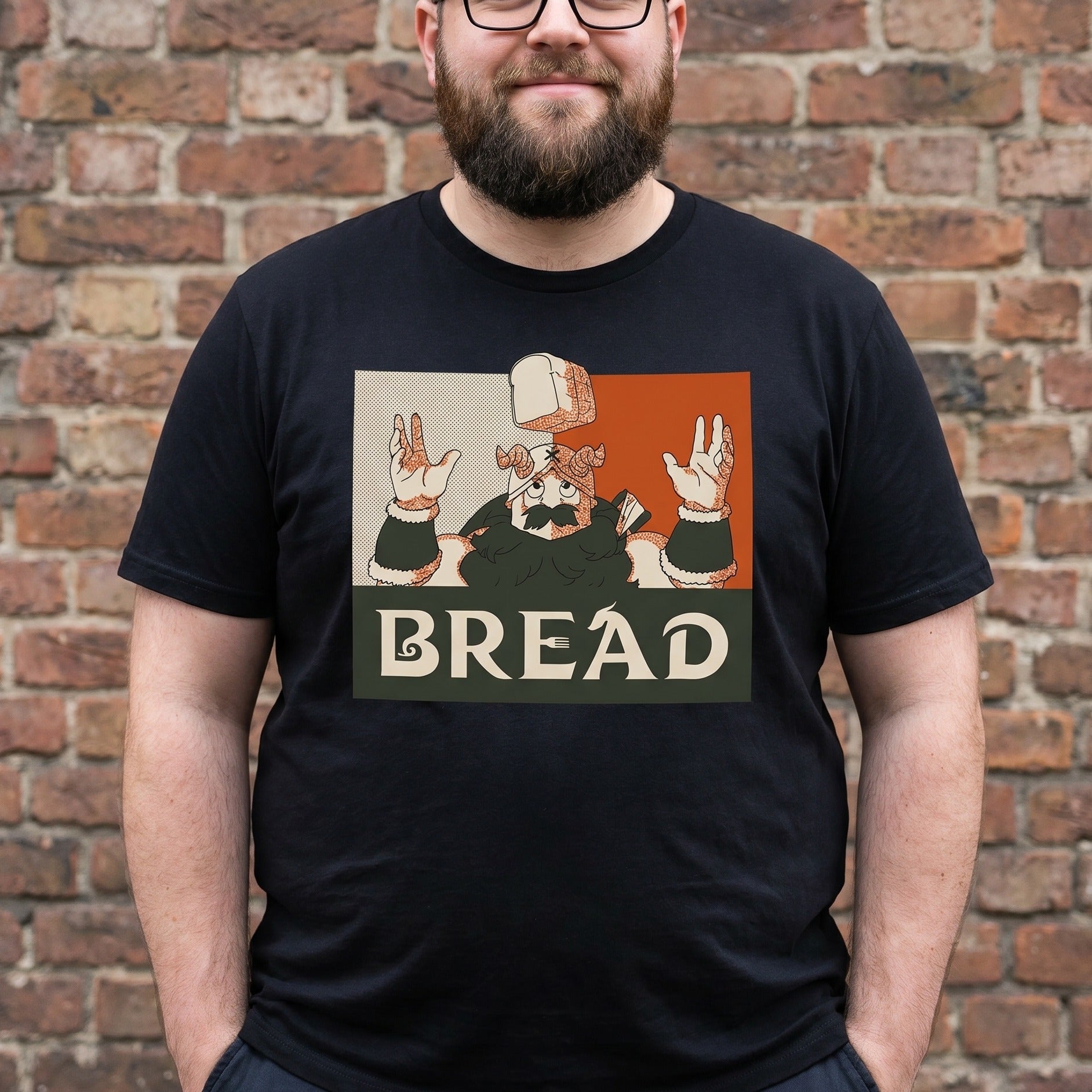 Product image Bread T-shirt for Delicious in Dungeon fans