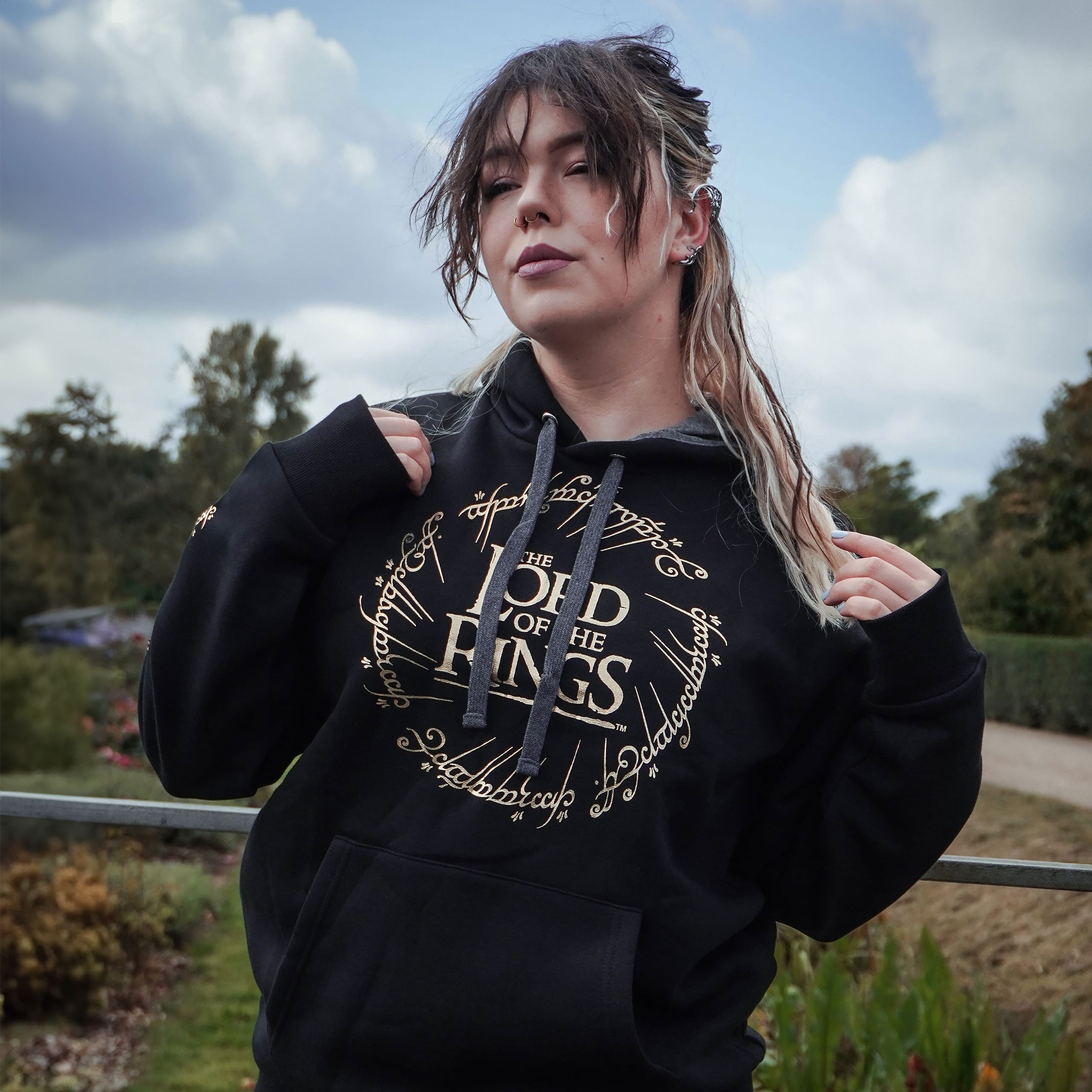 Product image The Lord of the Rings - The One Ring Logo Hoodie