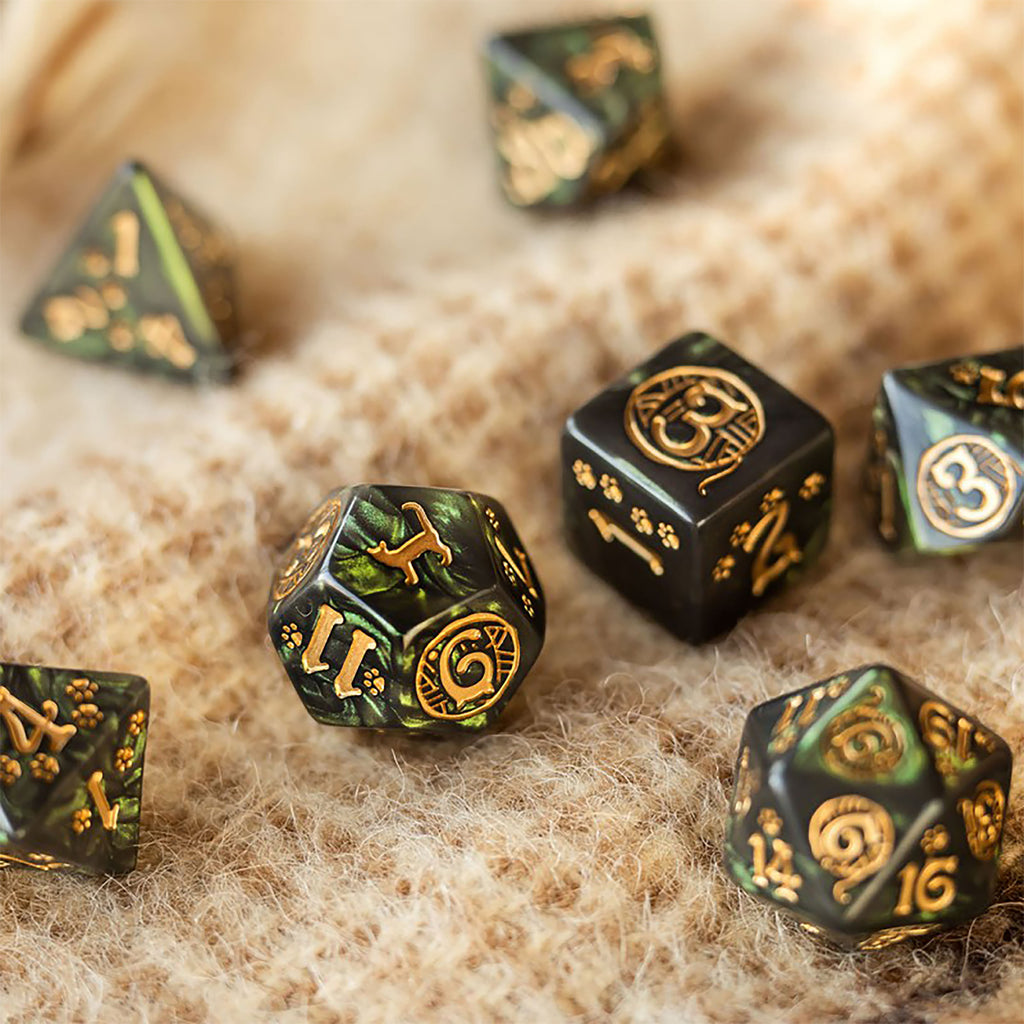 Product image Cats - Pixel RPG Dice Set 7pcs