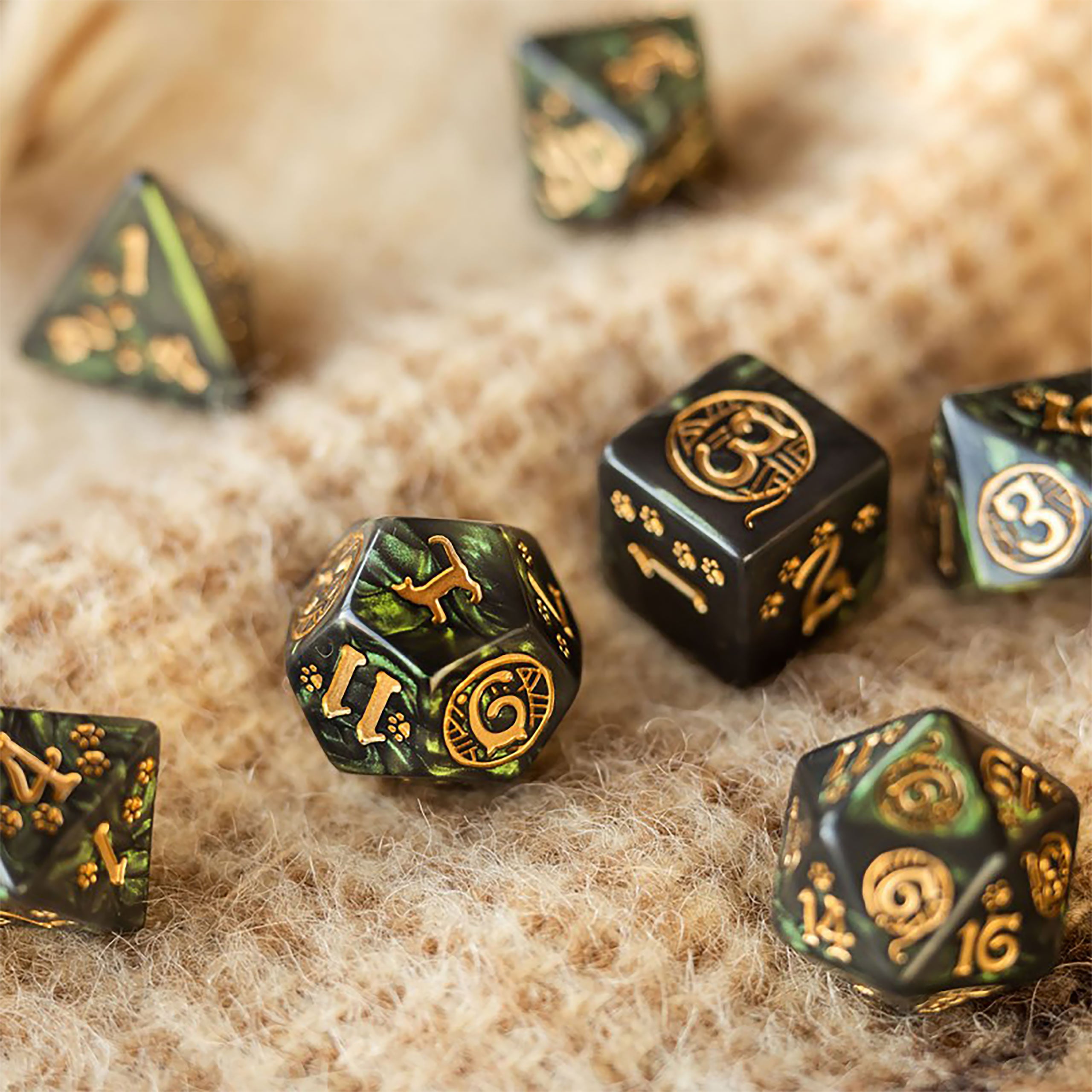 Product image Cats - Pixel RPG Dice Set 7pcs