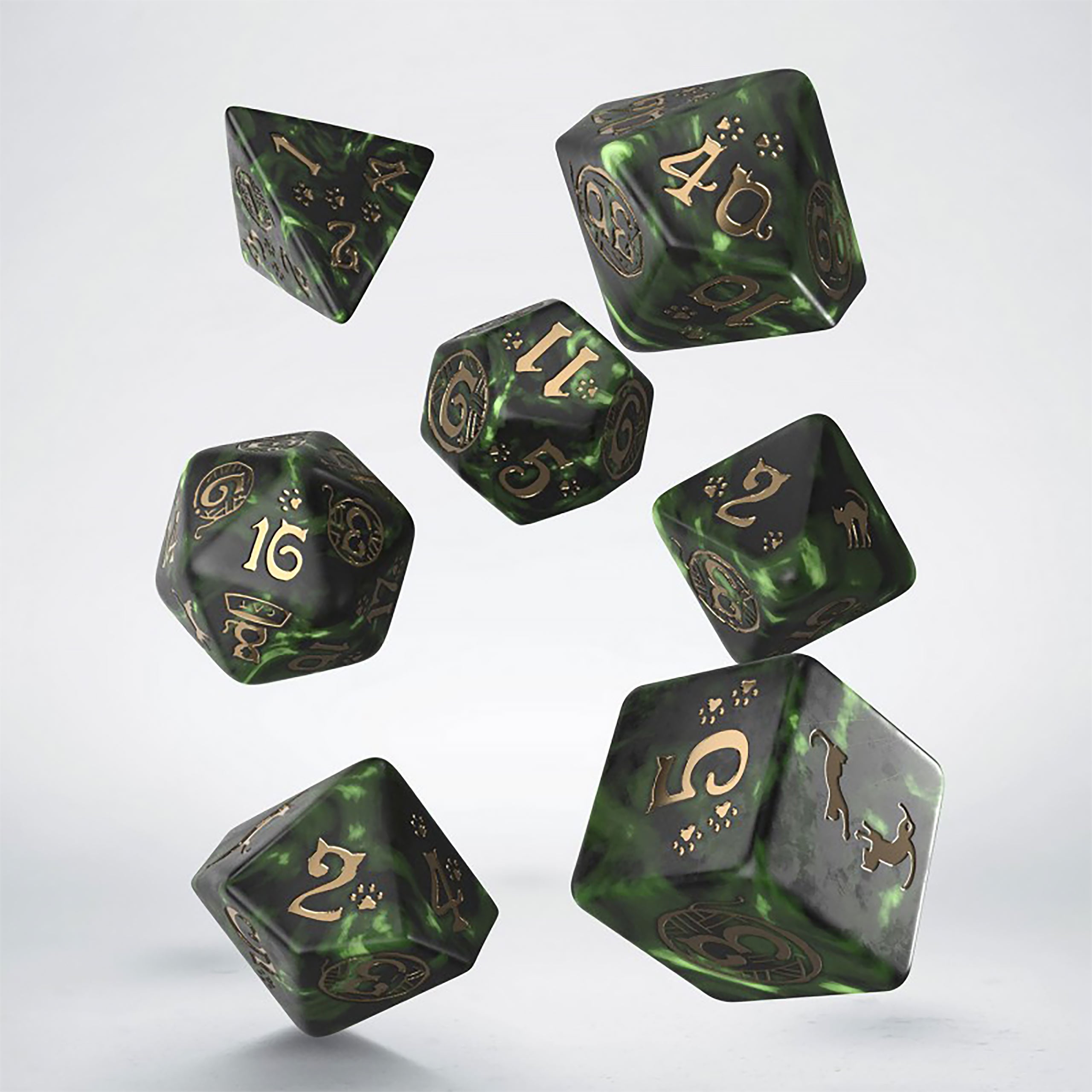 Product image Cats - Pixel RPG Dice Set 7pcs