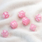 Product image Cats - Daisy Glitter RPG Dice Set 7pcs