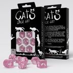 Product image Cats - Daisy Glitter RPG Dice Set 7pcs