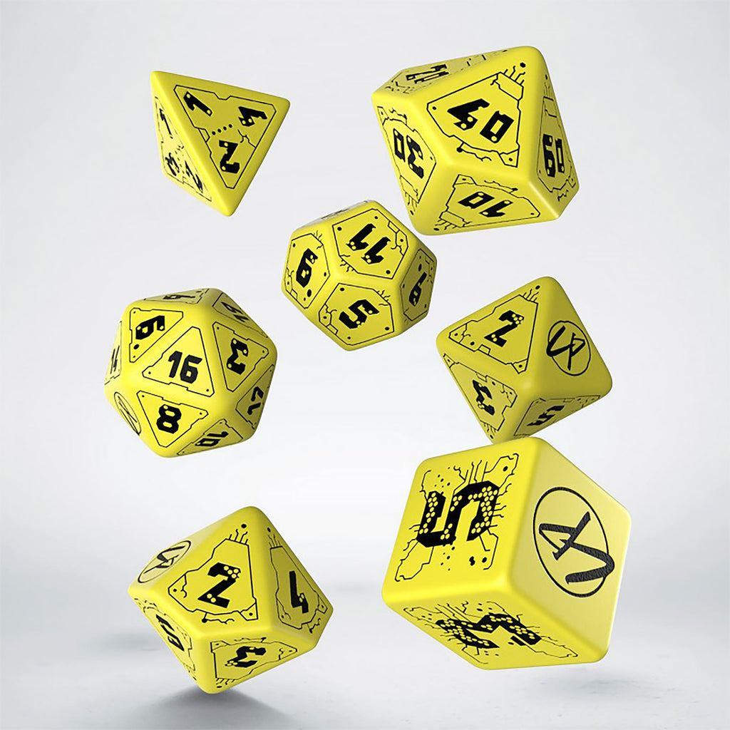 Product image Cyberpunk: Red - Danger Zone RPG Dice Set 7 pcs