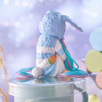 Product image Hatsune Miku - Miku Rabbit Ear Hood Pajama Blue Noodle Stopper Figure