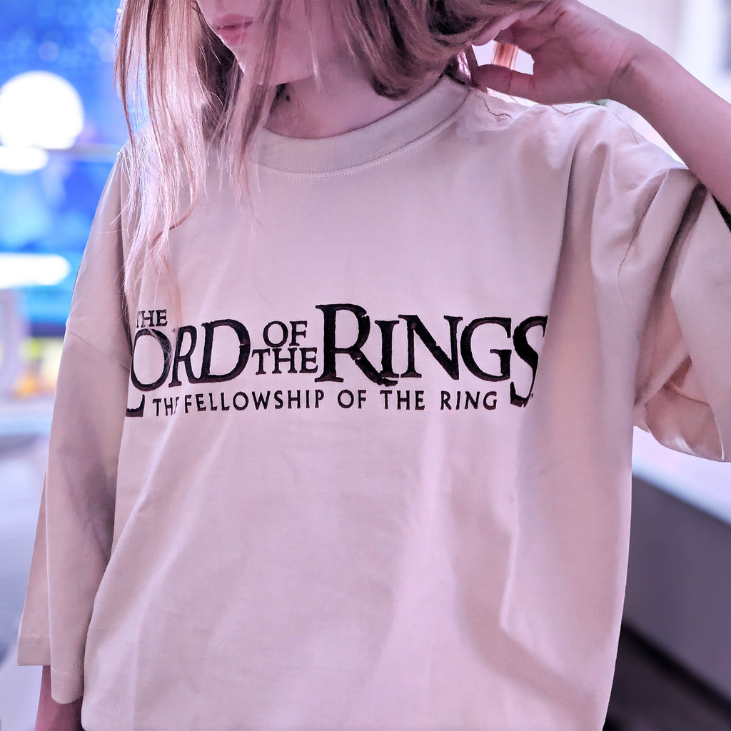 Product image The Lord of the Rings - Fellowship Rohan and Gondor Oversize T-Shirt beige