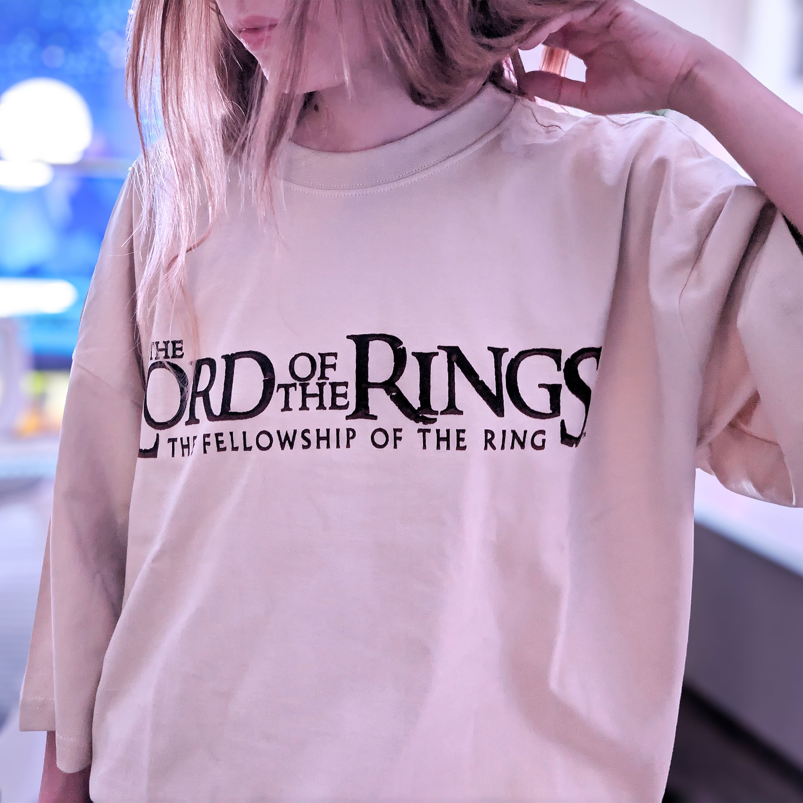 Product image The Lord of the Rings - Fellowship Rohan and Gondor Oversize T-Shirt beige
