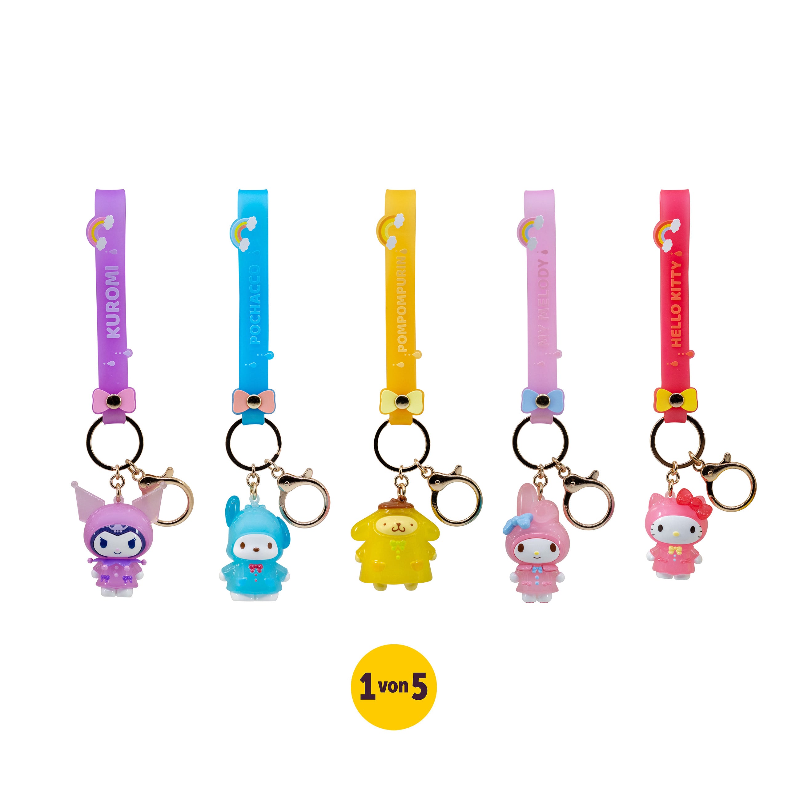 Product image Hello Kitty and Friends - Raincoat Series Mystery Keychain YuMe