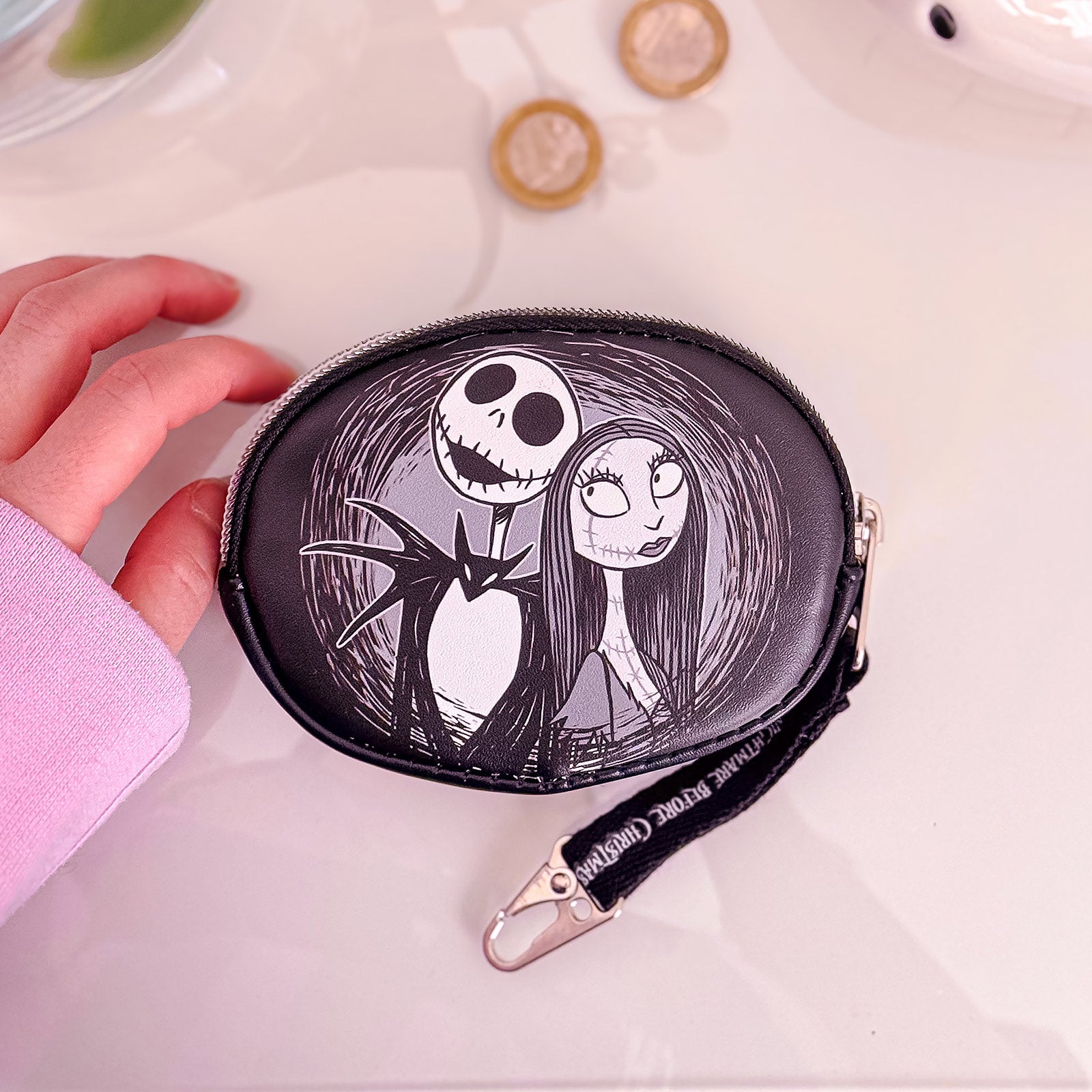 Product image Nightmare Before Christmas - Jack and Sally Small Coin Purse