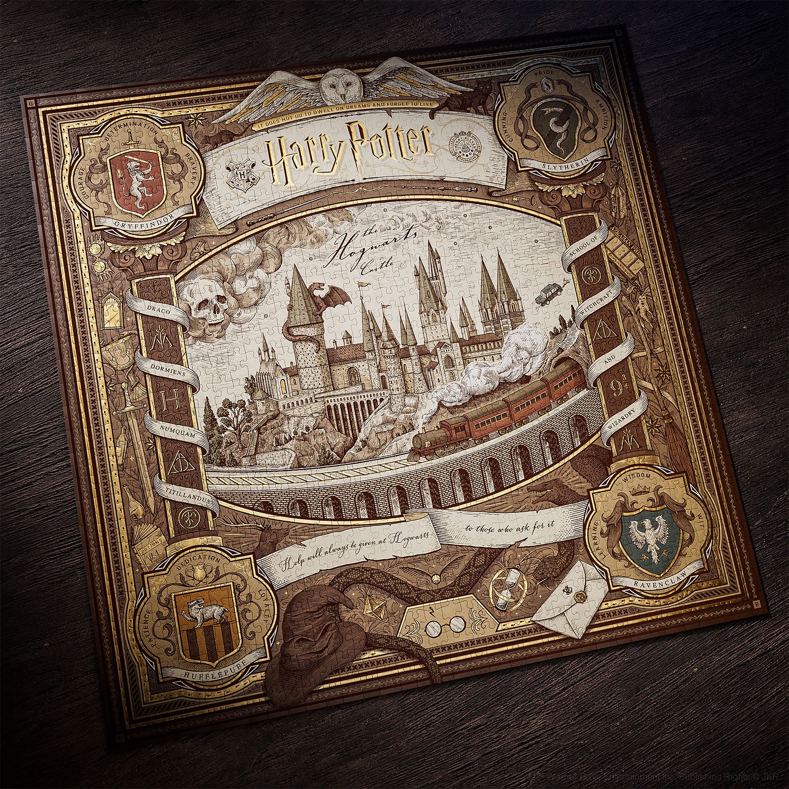 Product image Harry Potter - Hogwarts Castle Premium Puzzle