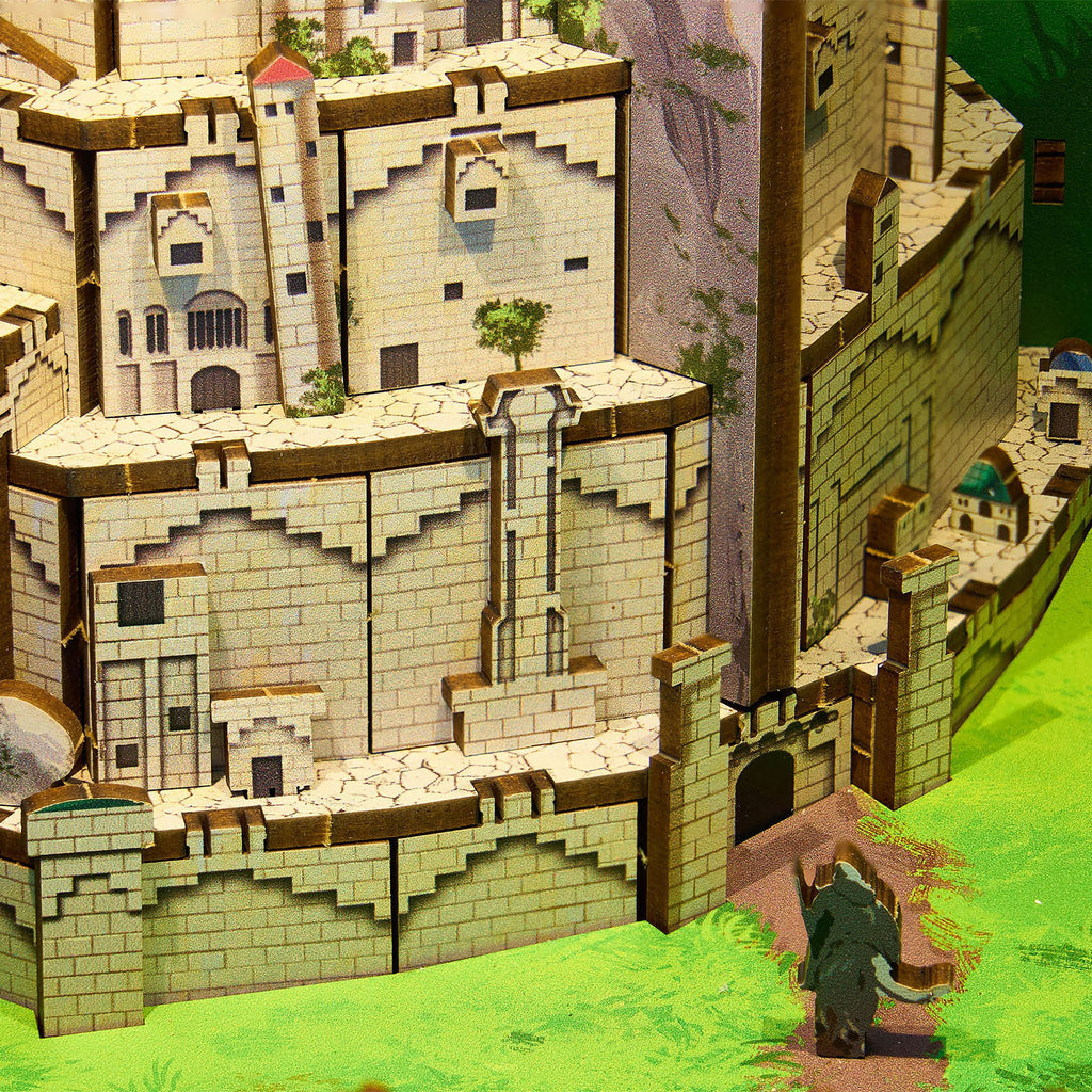 Product image The Lord of the Rings - Minas Tirith Book Nook Wooden Model Kit
