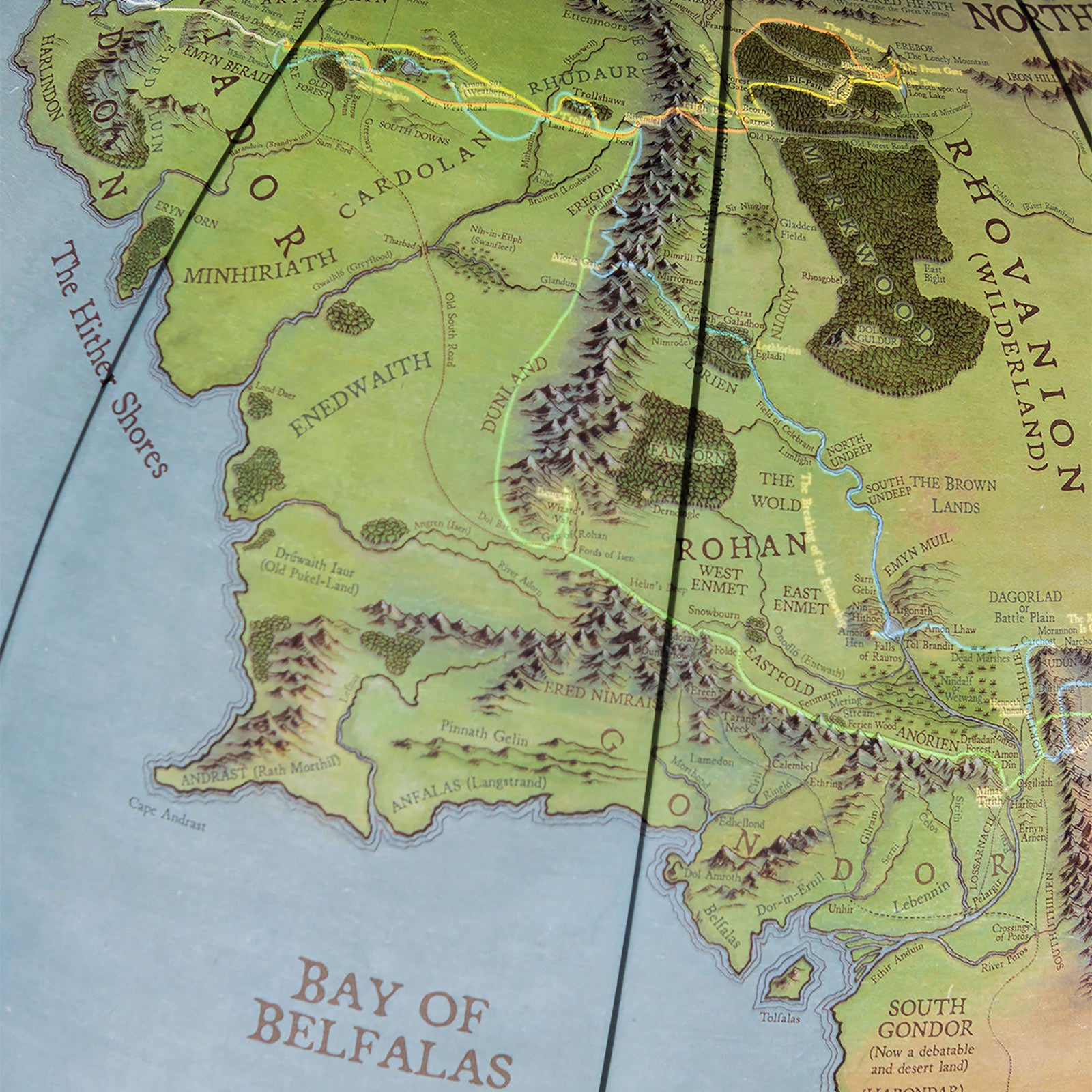 Product image The Lord of the Rings - Middle-earth Globe with Light 30cm