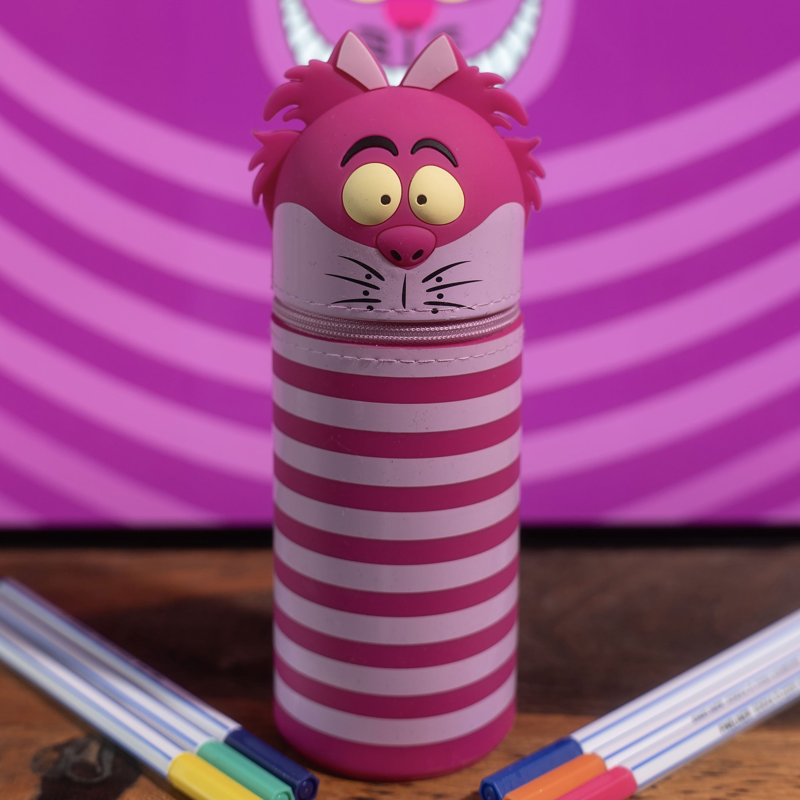 Product image Alice in Wonderland - Cheshire Cat 3D Silicone Pencil Case