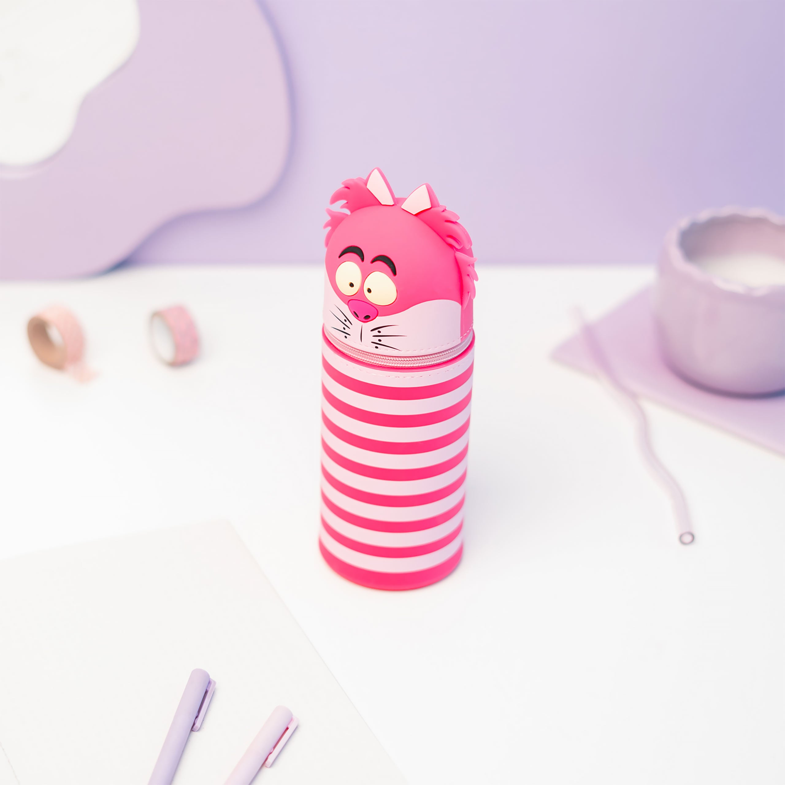 Product image Alice in Wonderland - Cheshire Cat 3D Silicone Pencil Case