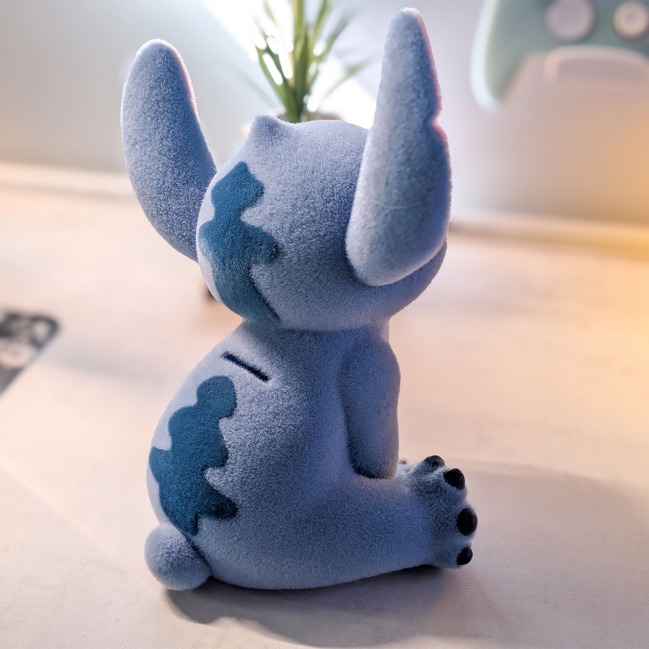Product image Stitch Fluffy Piggy Bank - Lilo & Stitch