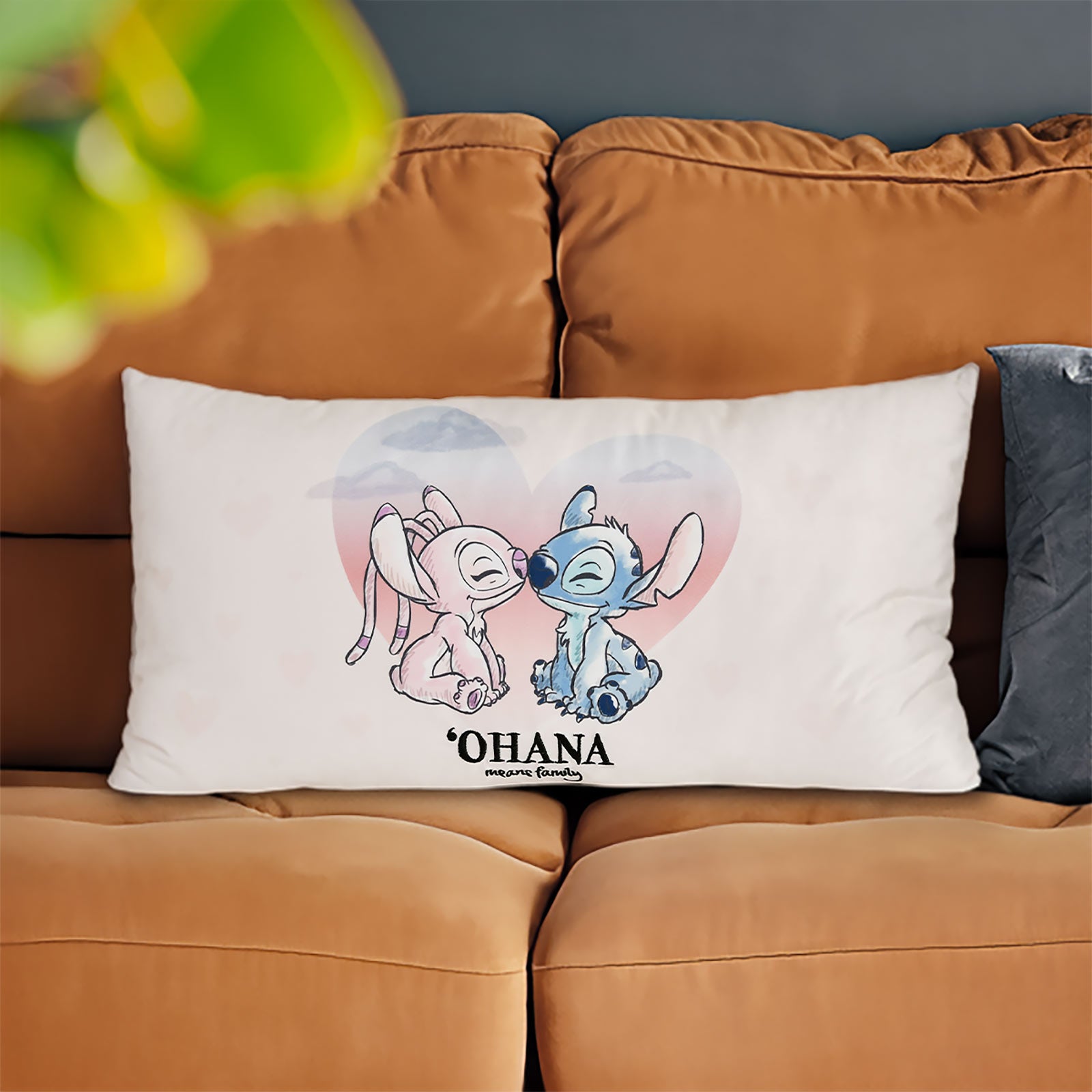 Product image Stitch and Angel Ohana Means Family - Pillow