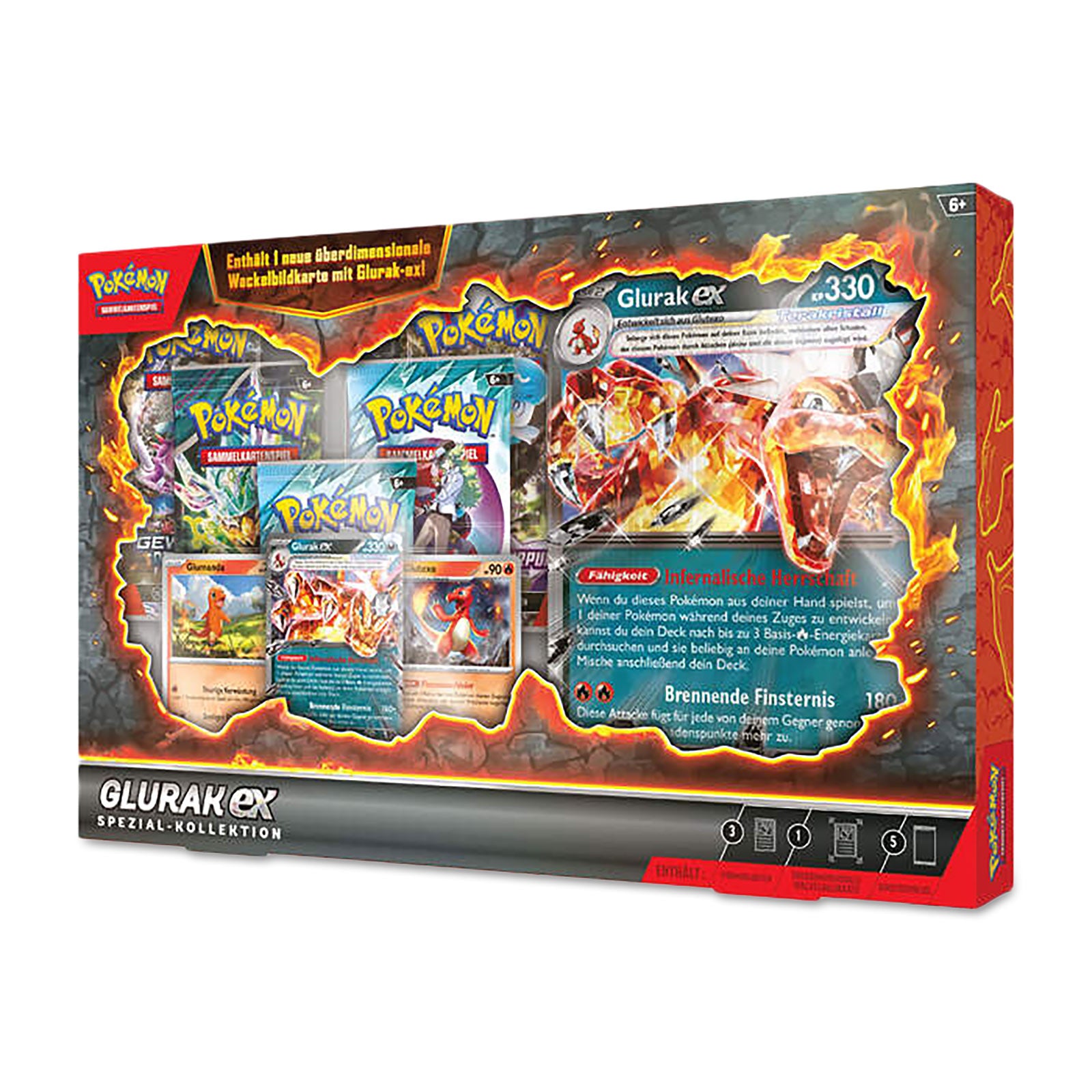 Product image Pokemon - Charizard-Ex Special Trading Card Box German Version