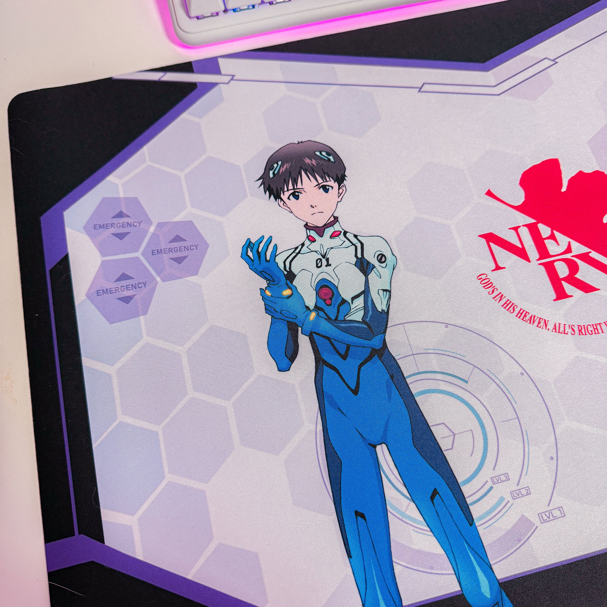 Product image Evangelion - Shinji and Unit-01 Mouse Pad