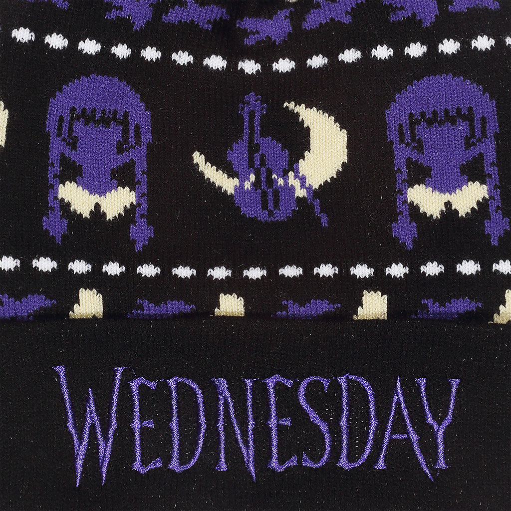 Product image Wednesday - Midnight pom-pom beanie