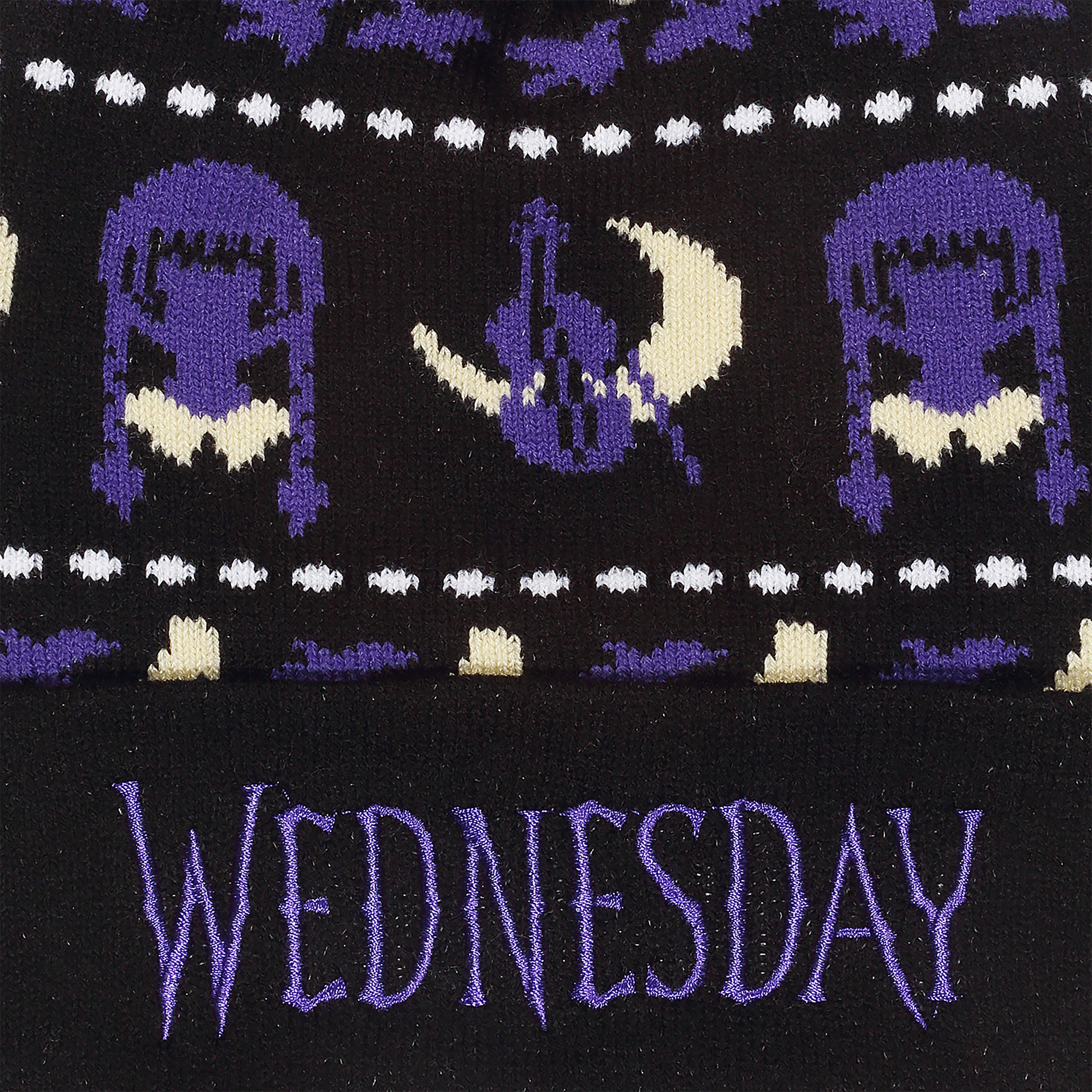Product image Wednesday - Midnight pom-pom beanie