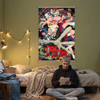 Product image Dandadan - Okarun and Friends Wall Scroll