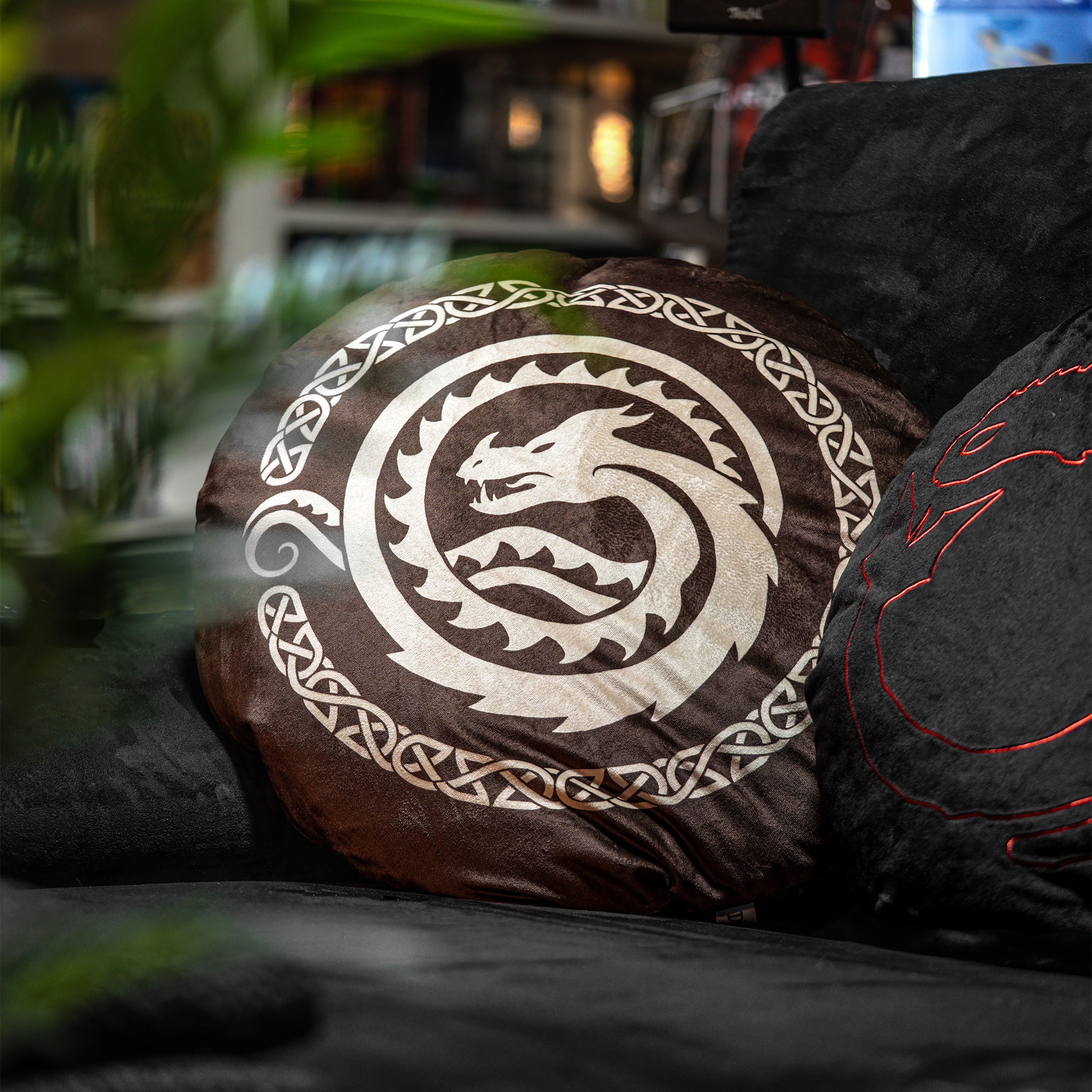 Product image How to Train Your Dragon - Logo Cushion brown
