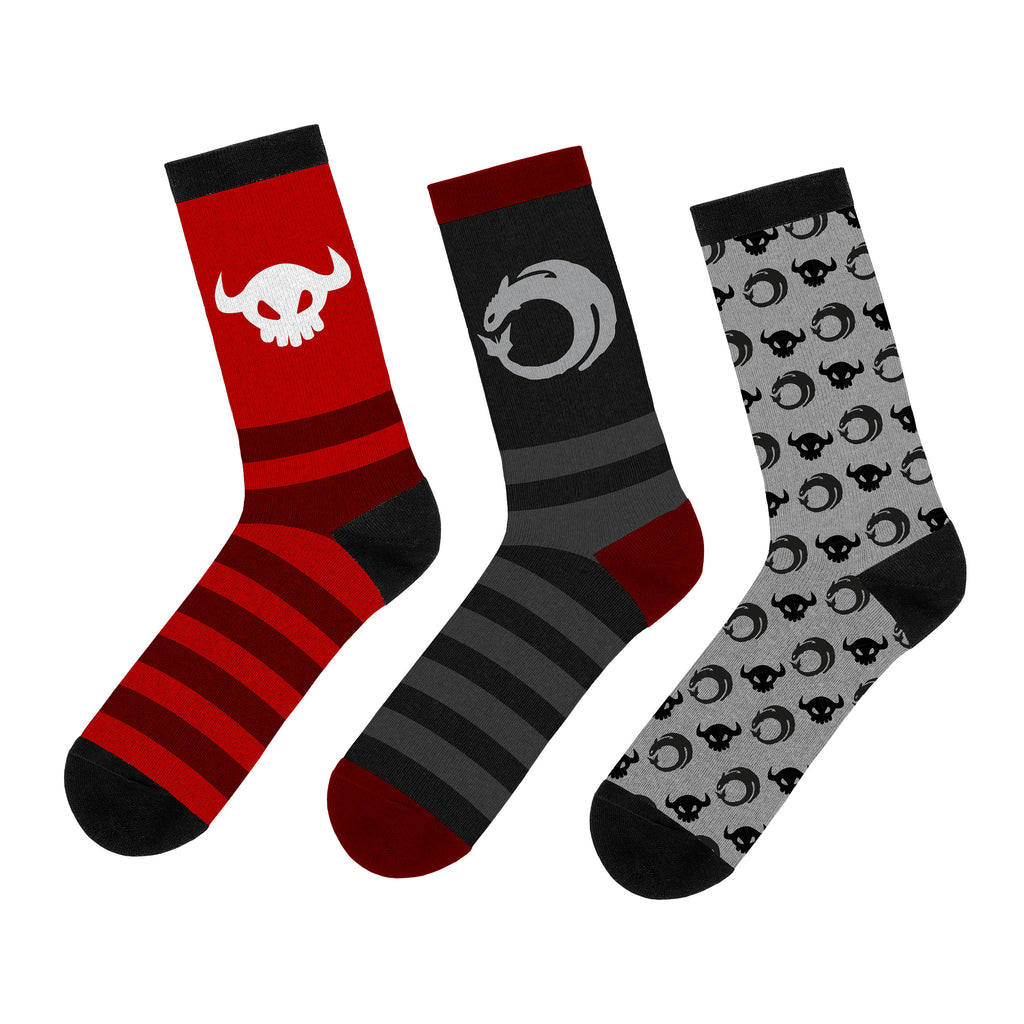 Product image How to Train Your Dragon - Symbols Socks 3-Pack