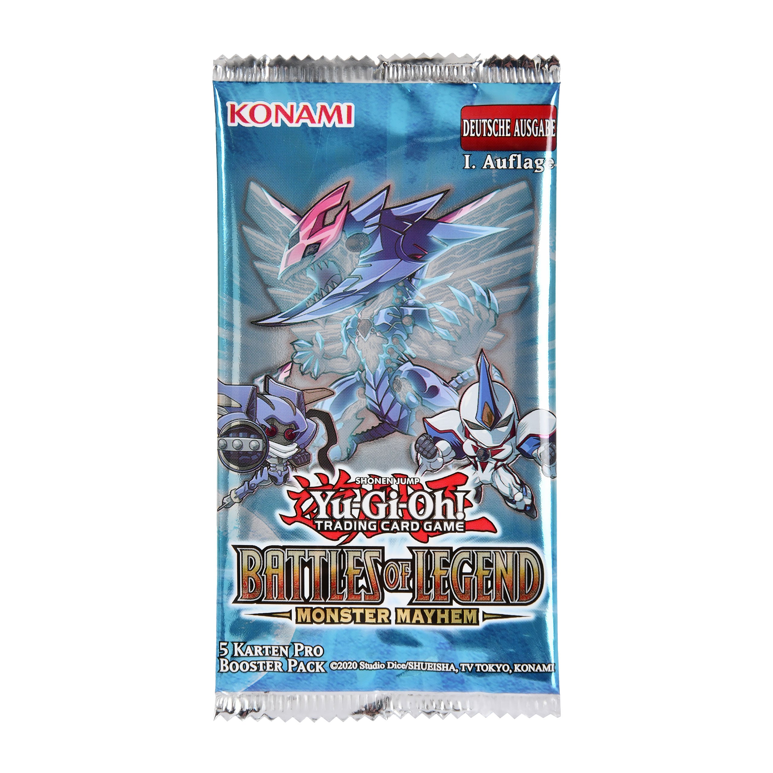 Product image Yu-Gi-Oh! - Battles of Legend: Monster Mayhem Trading Card Booster Pack - German Edition