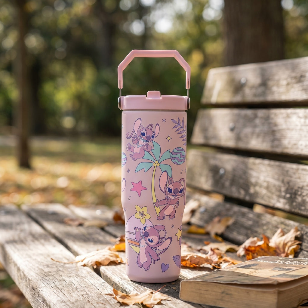 Product image Angel To-Go Mug with Handle - Lilo & Stitch