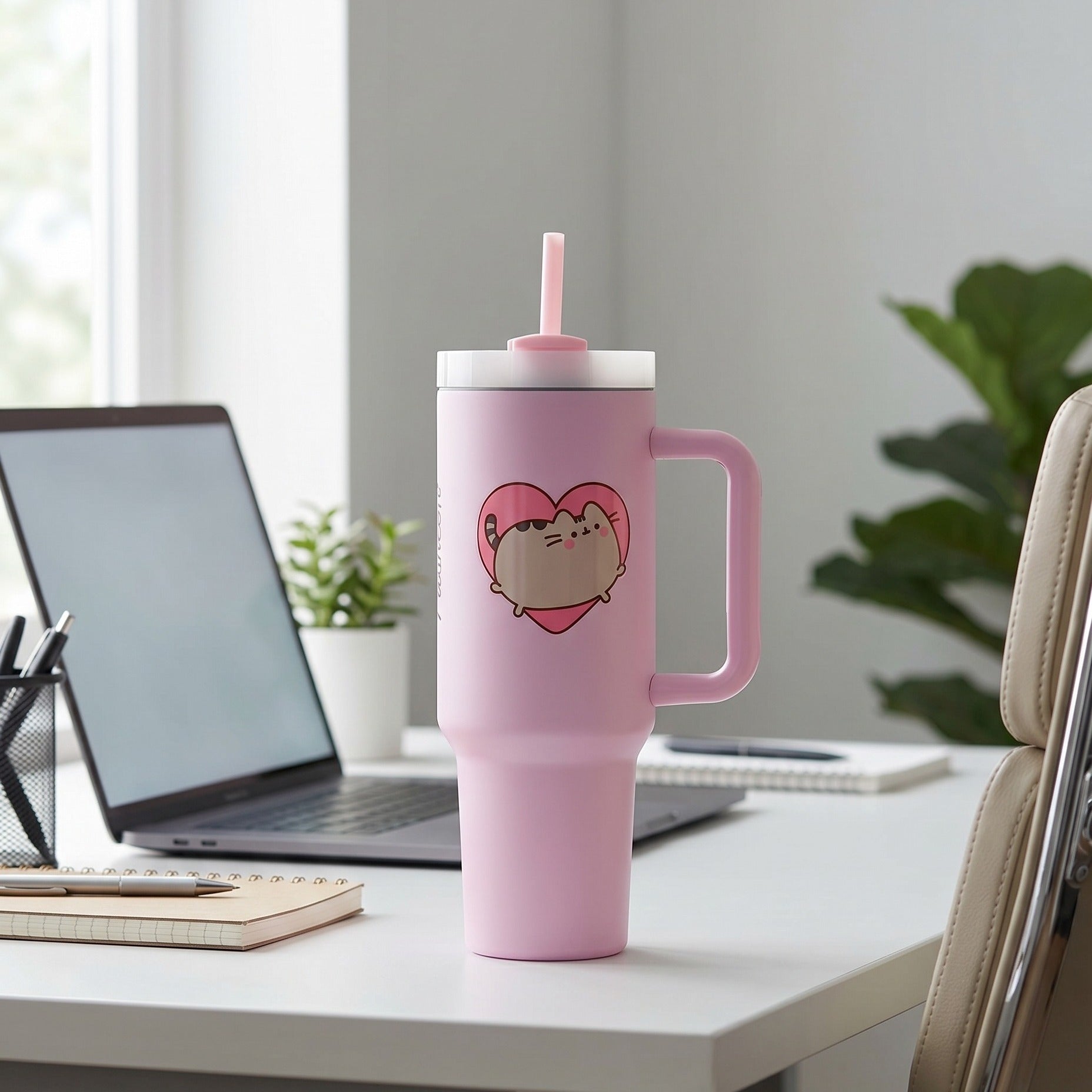 Product image Pusheen - Yum To Go Tumbler with Straw