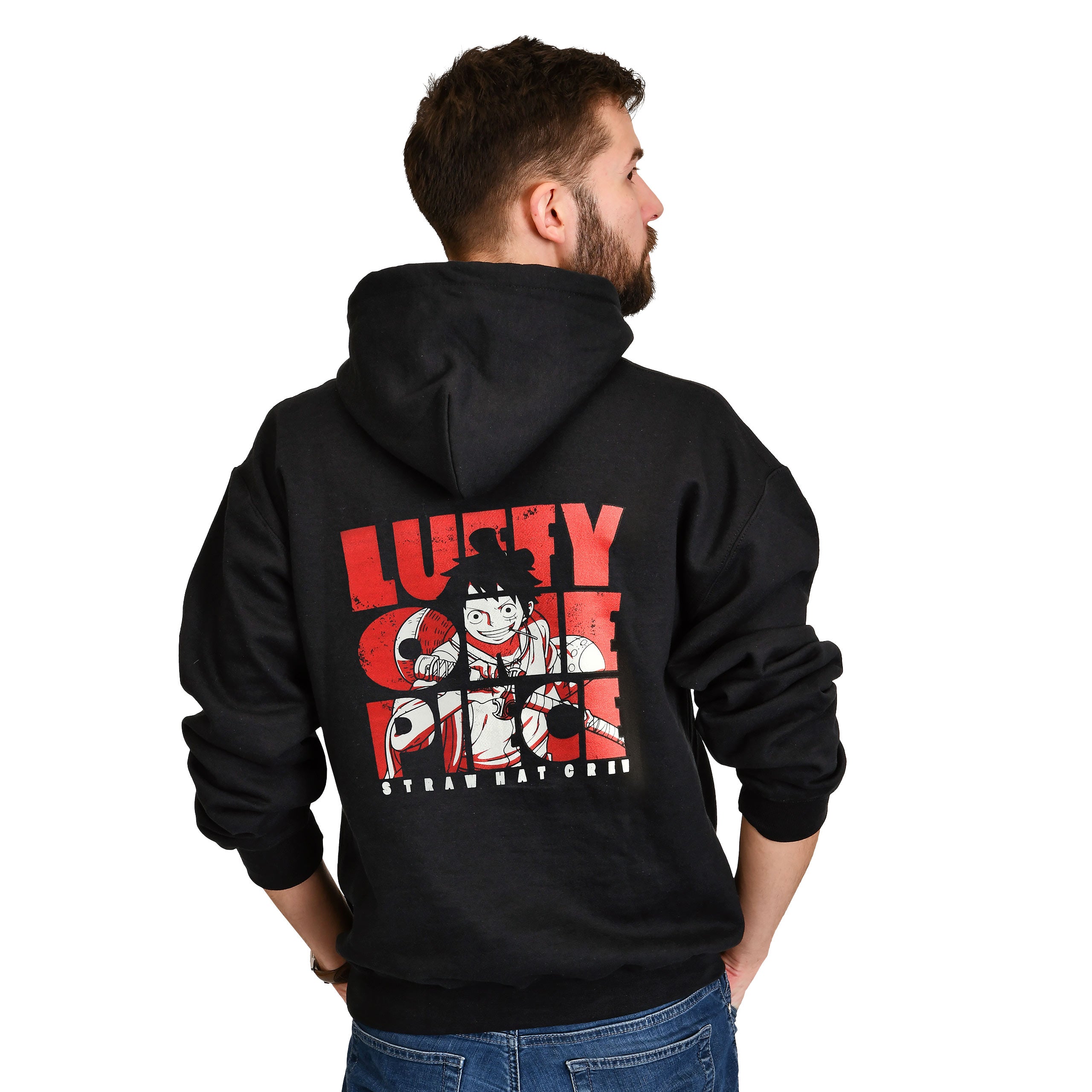 Product image One Piece - Luffy Straw Hat Crew Hoodie black