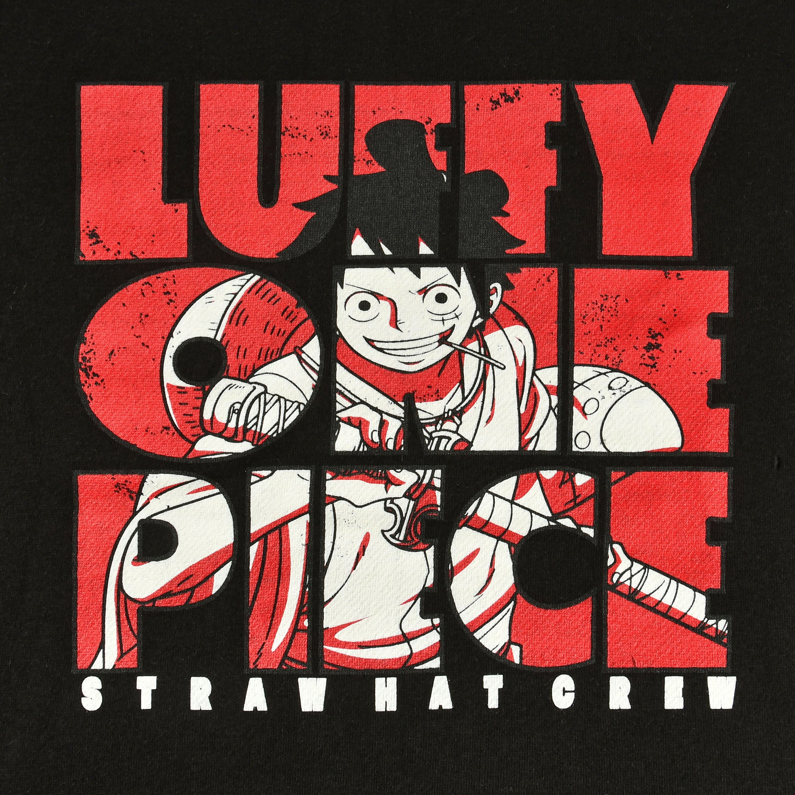 Product image One Piece - Luffy Straw Hat Crew Hoodie black