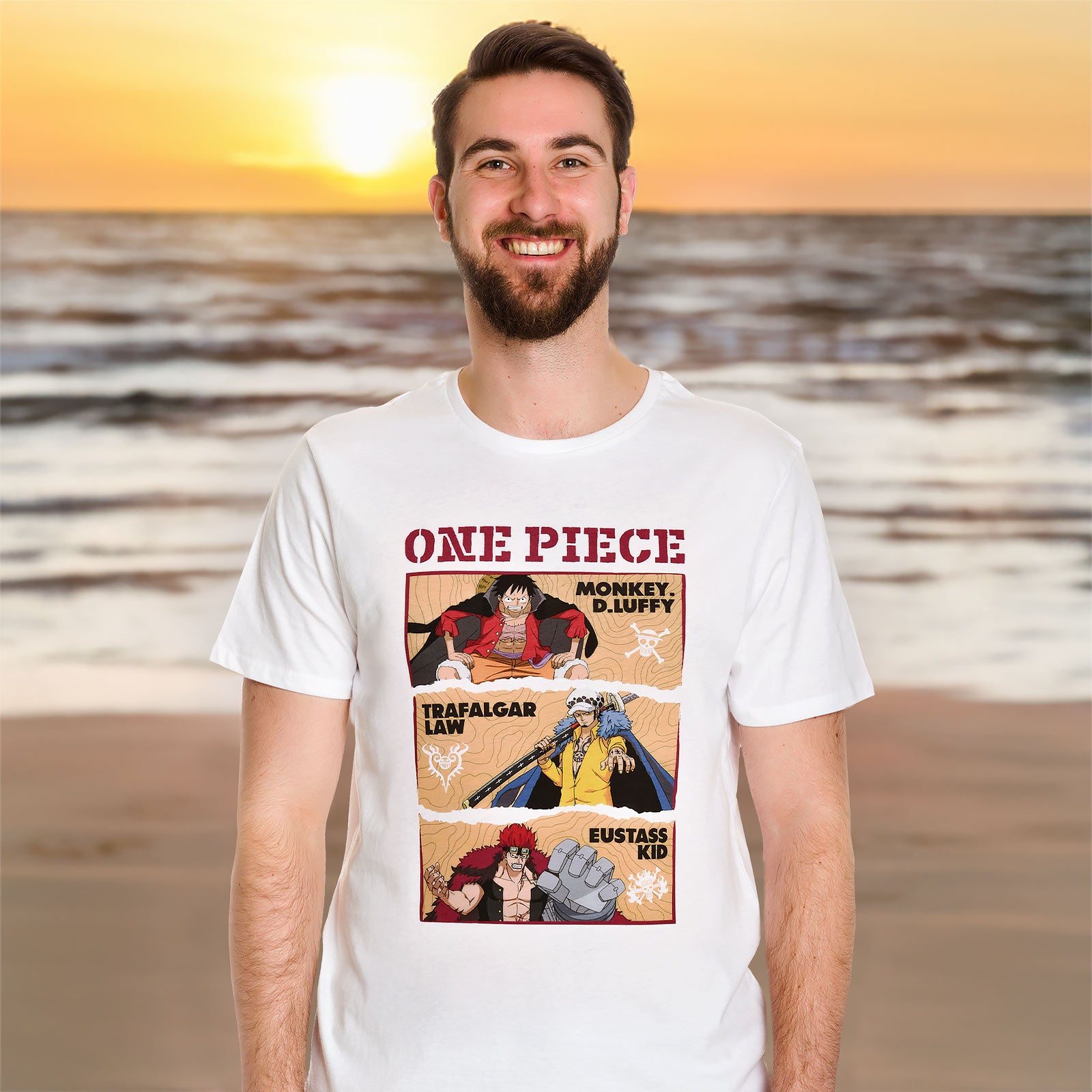 Product image One Piece - Characters T-Shirt White