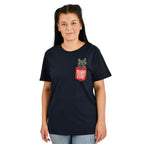 Product image How to Train Your Dragon - Night Fury Pocket T-Shirt blue