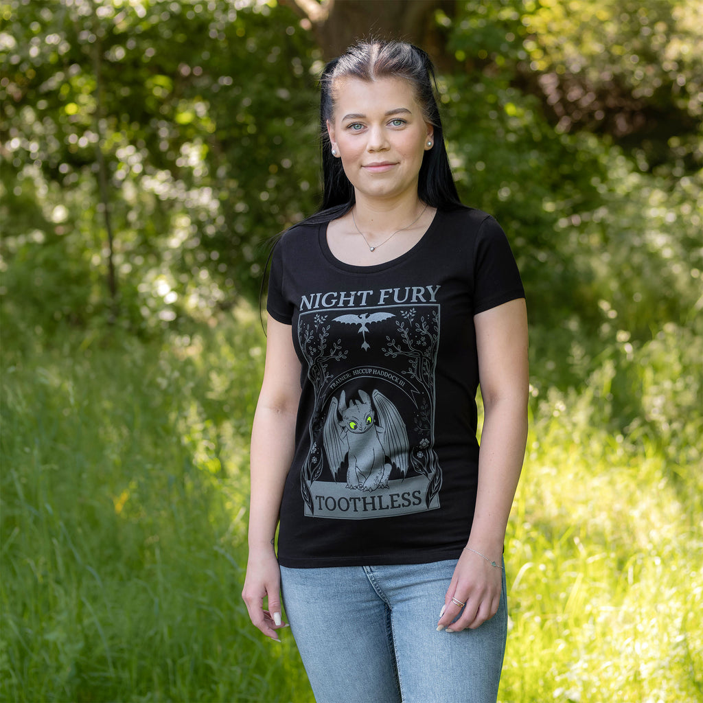 Product image How to Train Your Dragon - Night Fury Women's T-Shirt Black