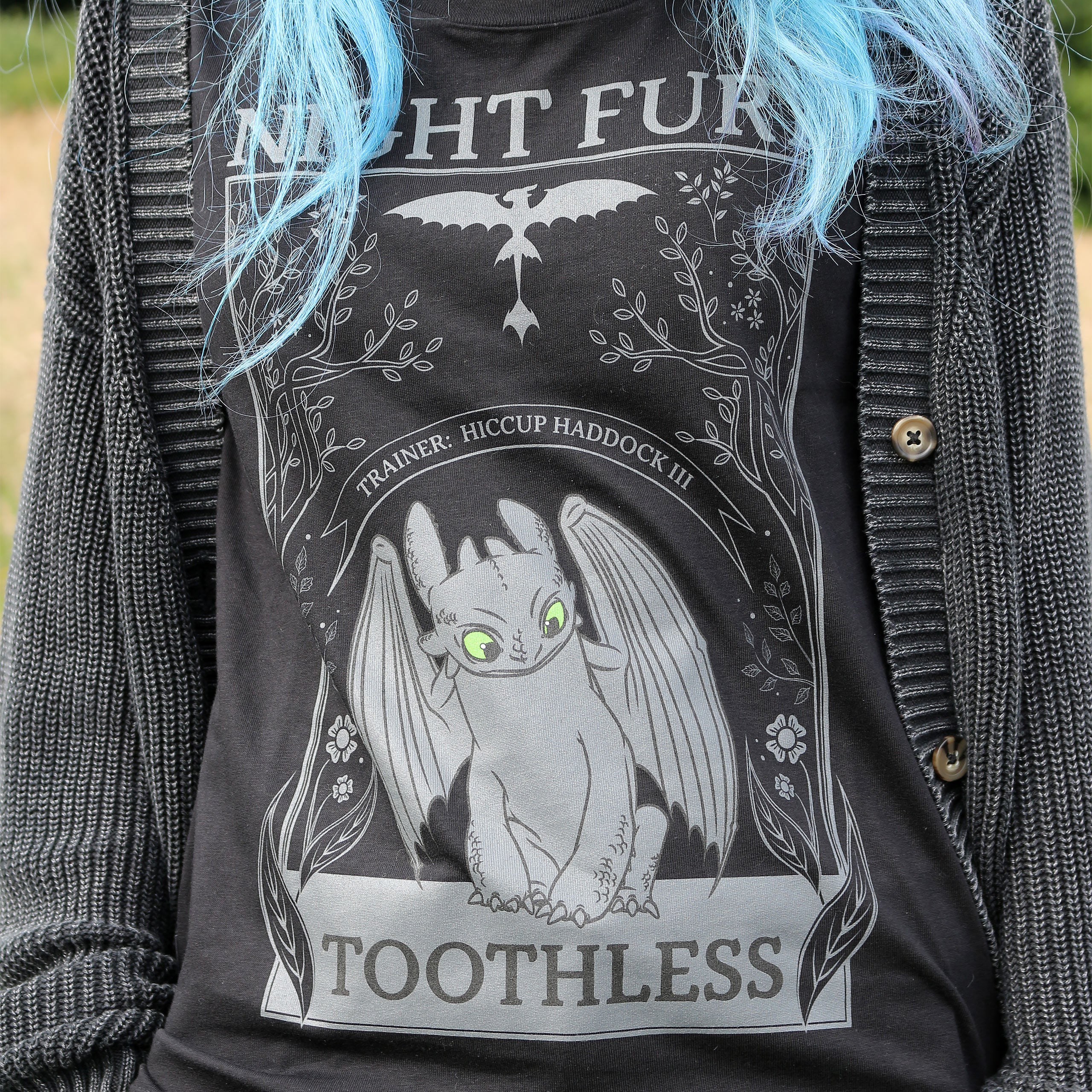 Product image How to Train Your Dragon - Night Fury Women's T-Shirt Black