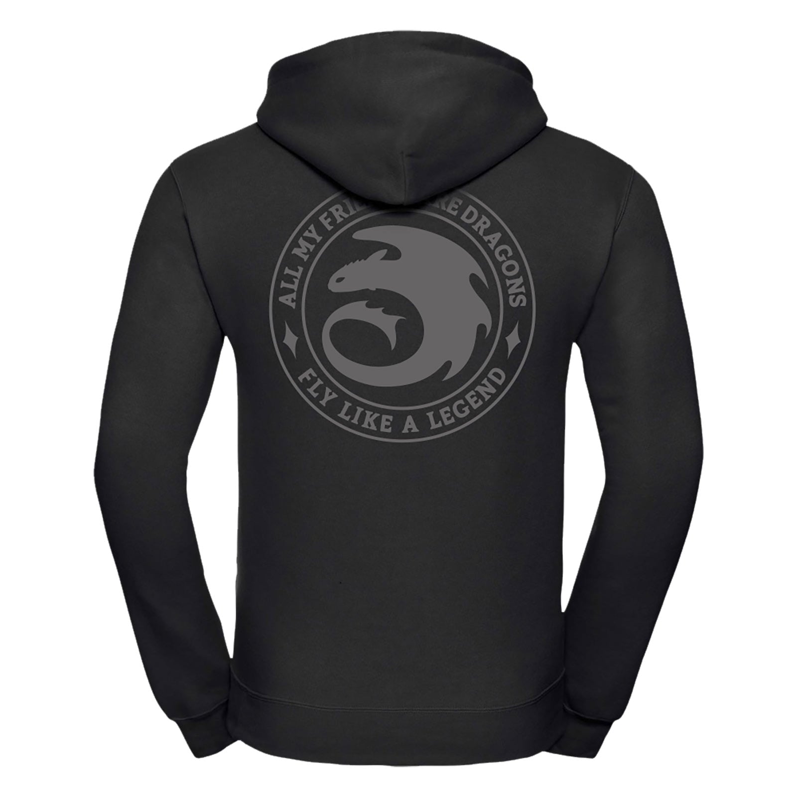 Product image How to Train Your Dragon - Night Fury Legend Hoodie black