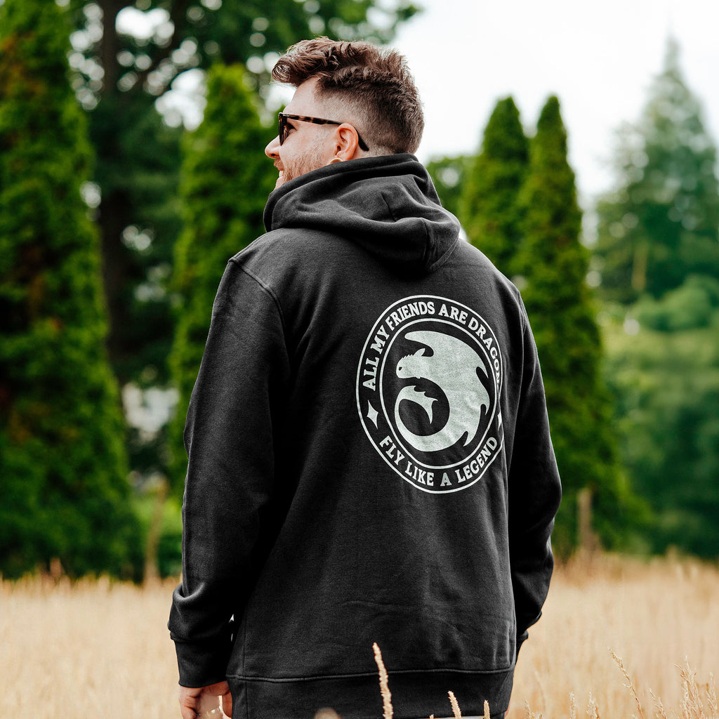 Product image How to Train Your Dragon - Night Fury Legend Hoodie black