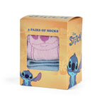 Product image Stitch and Angel Socks 2-Pack in Gift Box - Lilo & Stitch