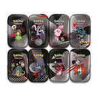 Product image Pokemon - Black Thunder & White Flame Trading Cards Tin Box 8-Display