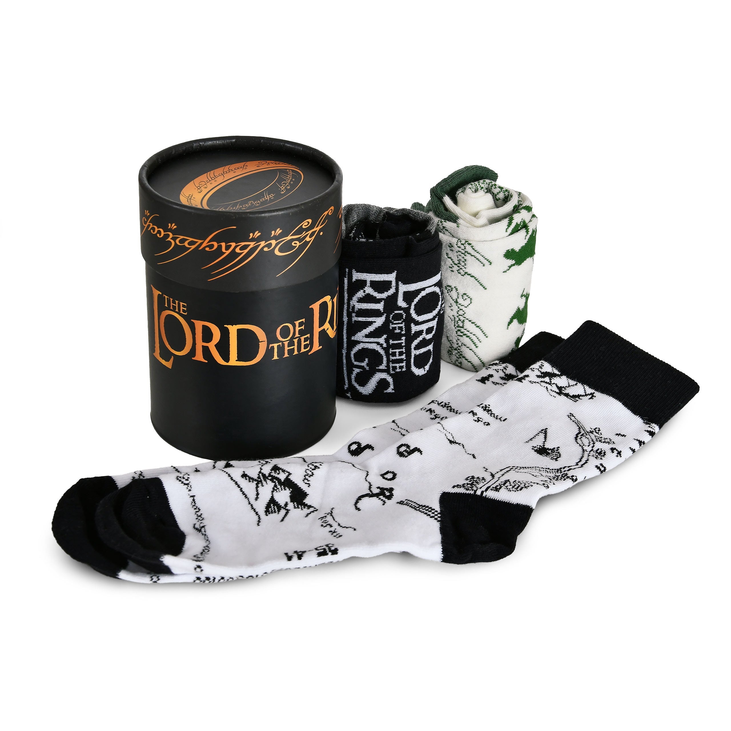Product image The Lord of the Rings - The Fellowship Socks 3-Pack in Gift Box