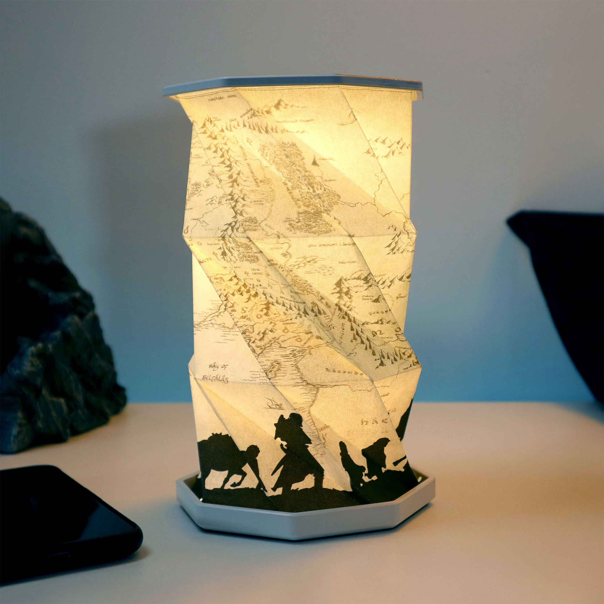 Product image The Lord of the Rings - Middle-earth Map Foldable Lamp