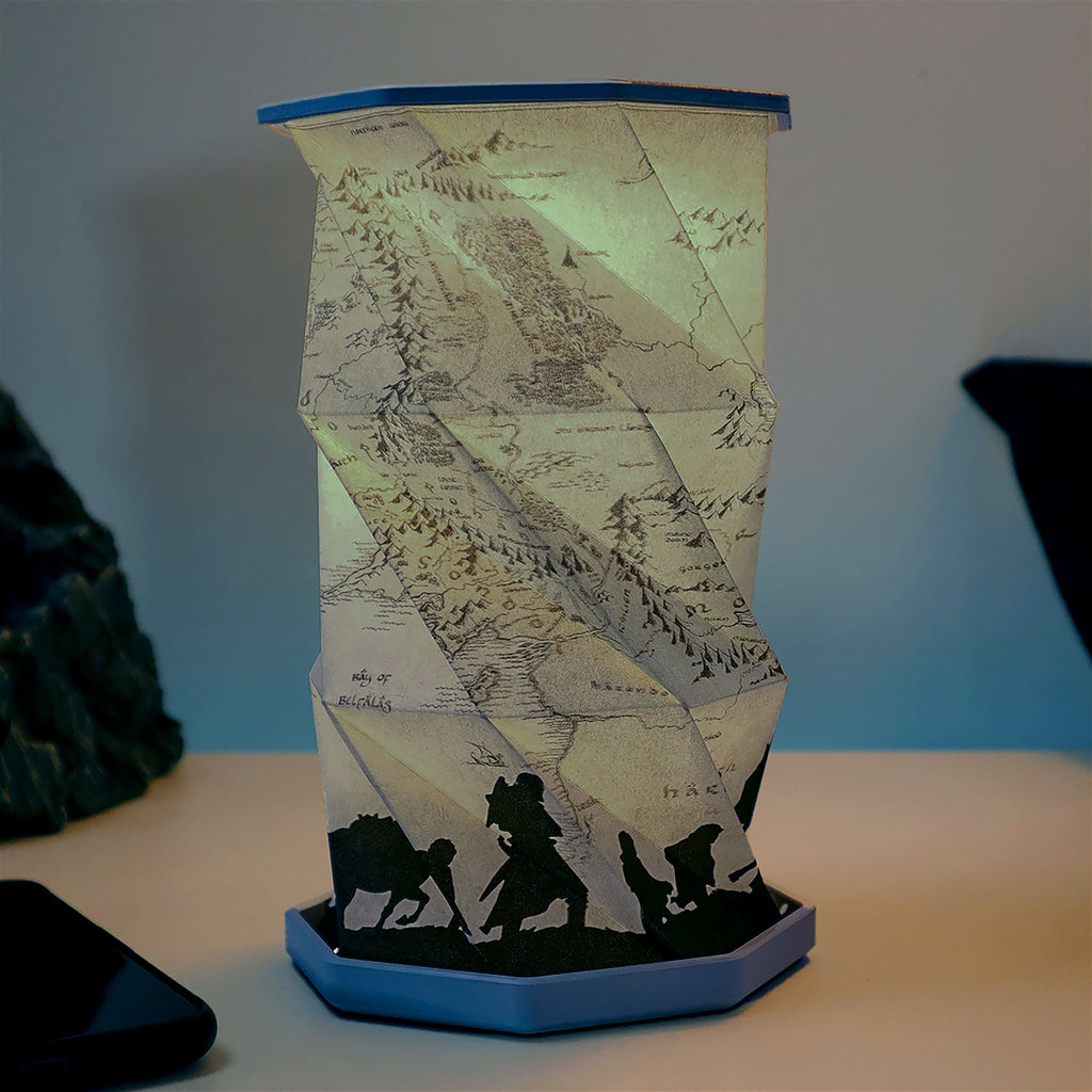 Product image The Lord of the Rings - Middle-earth Map Foldable Lamp