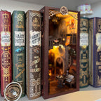 Product image Flame Common Room Book Nook Wooden Model Kit for Harry Potter Fans
