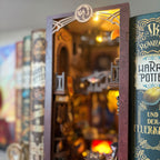 Product image Flame Common Room Book Nook Wooden Model Kit for Harry Potter Fans