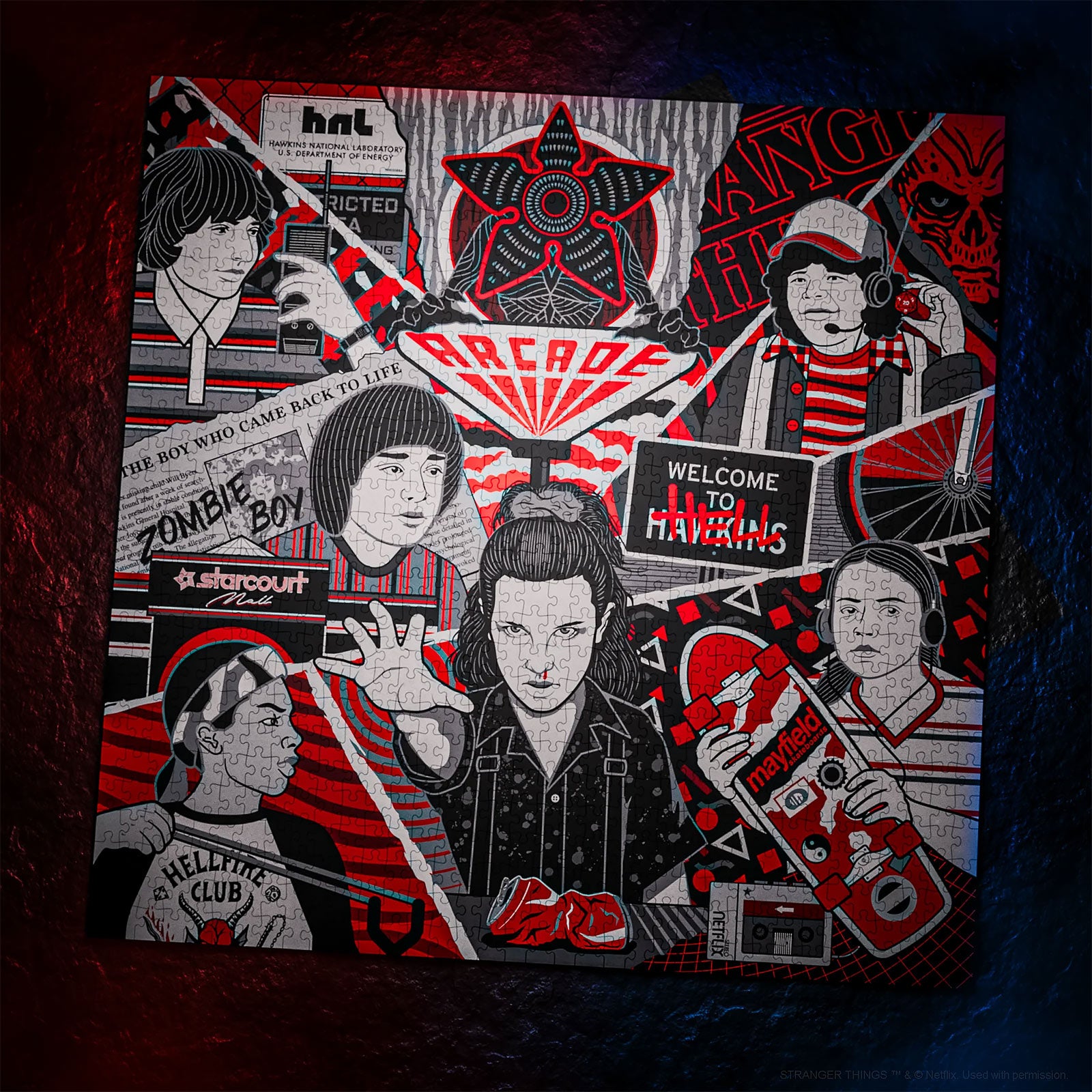 Product image Stranger Things - Upside Down Premium Puzzle