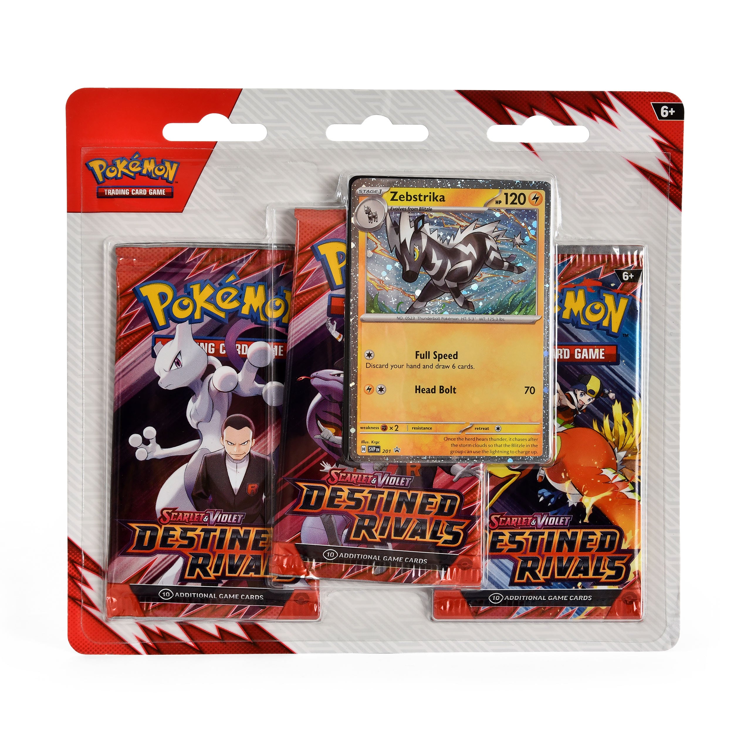 Product image Pokemon - Scarlet & Violet Destined Rivals Booster 3-Pack