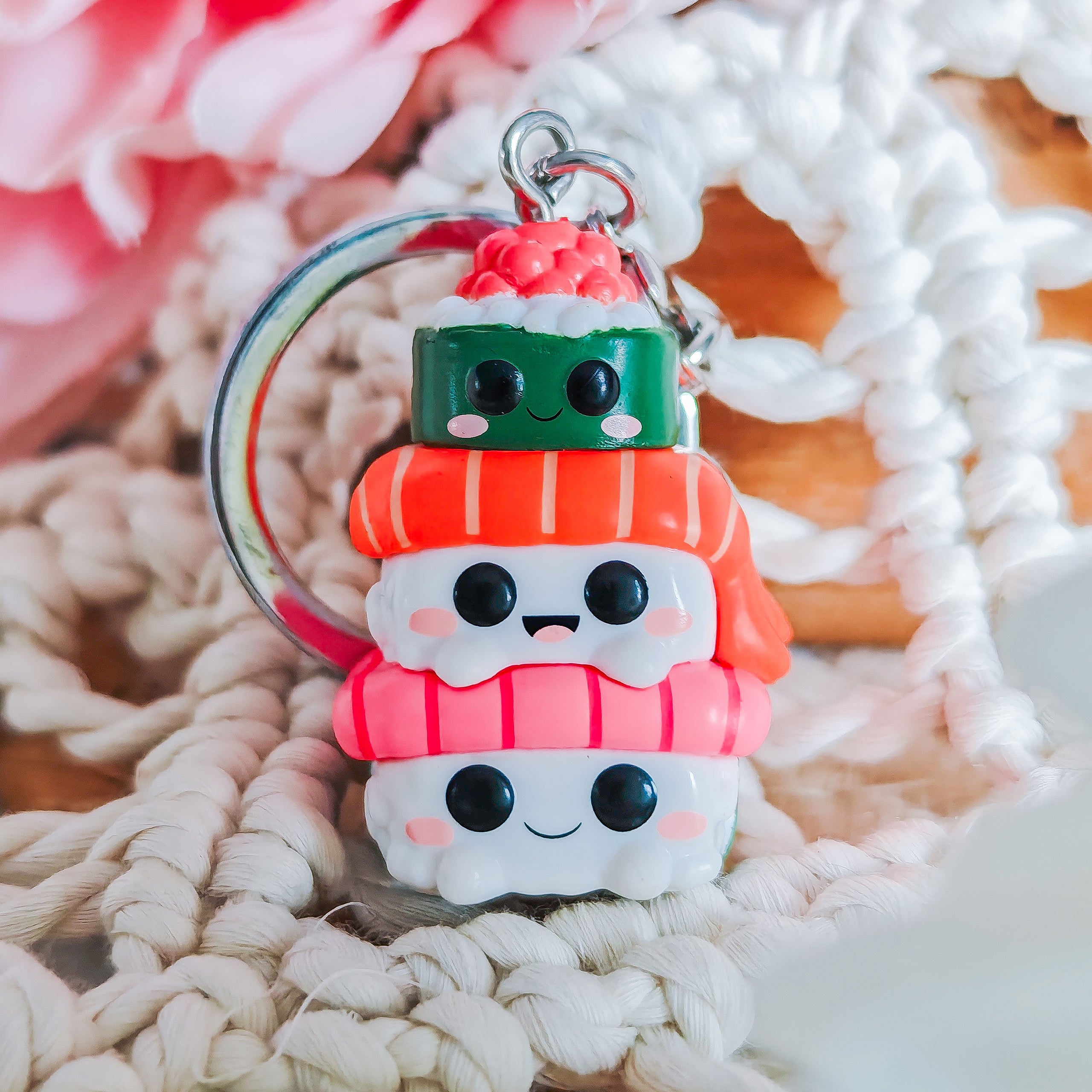 Product image Kawaii Foodies - Sushi Trio Funko Pop Keychain